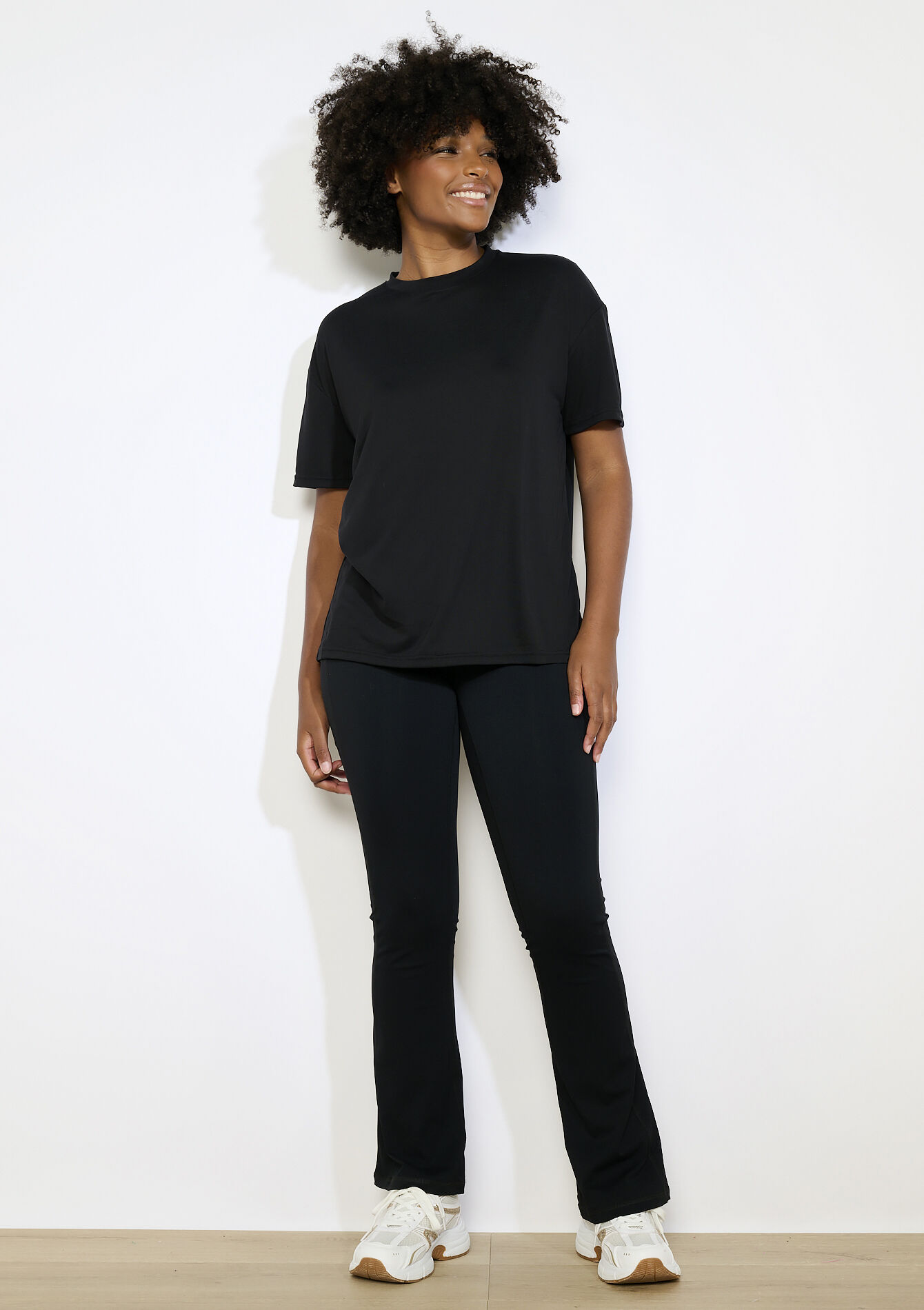 T-shirt ample de sport, T-shirt ample de sport - BLACK - 15100371_1119