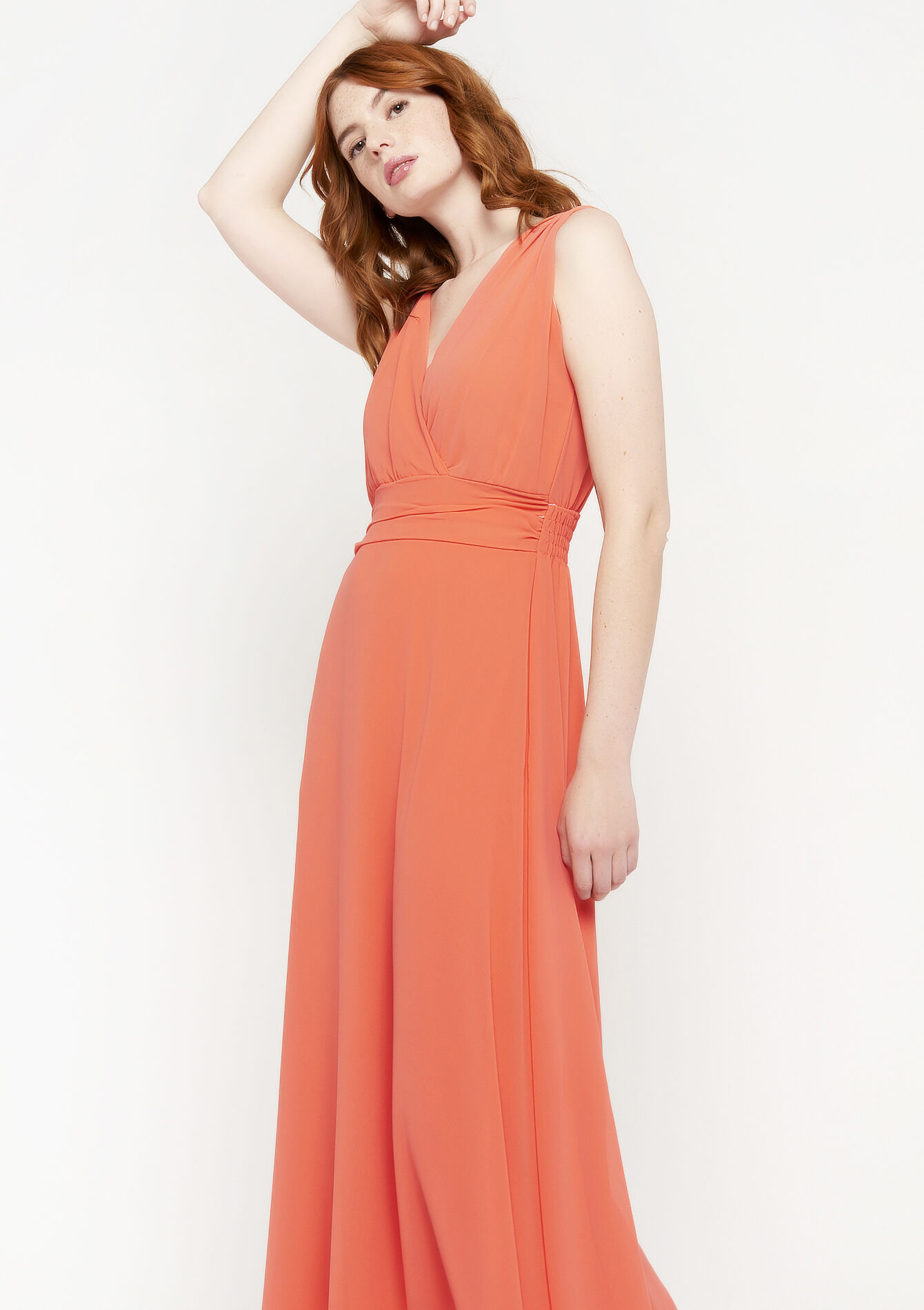 robe maxi cache coeur