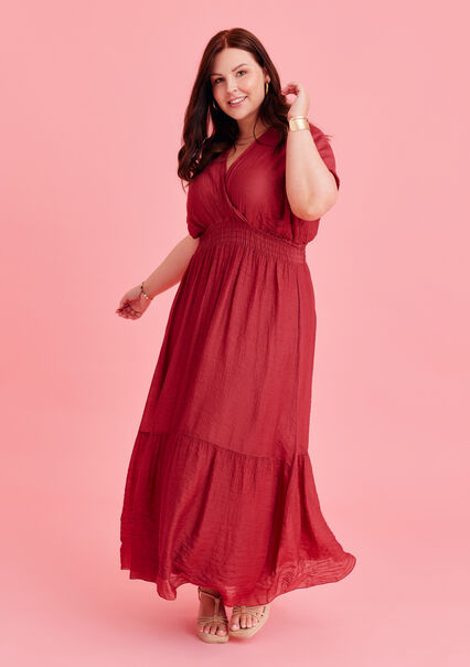 Maxi dress - SPICY RED - 08601659_961