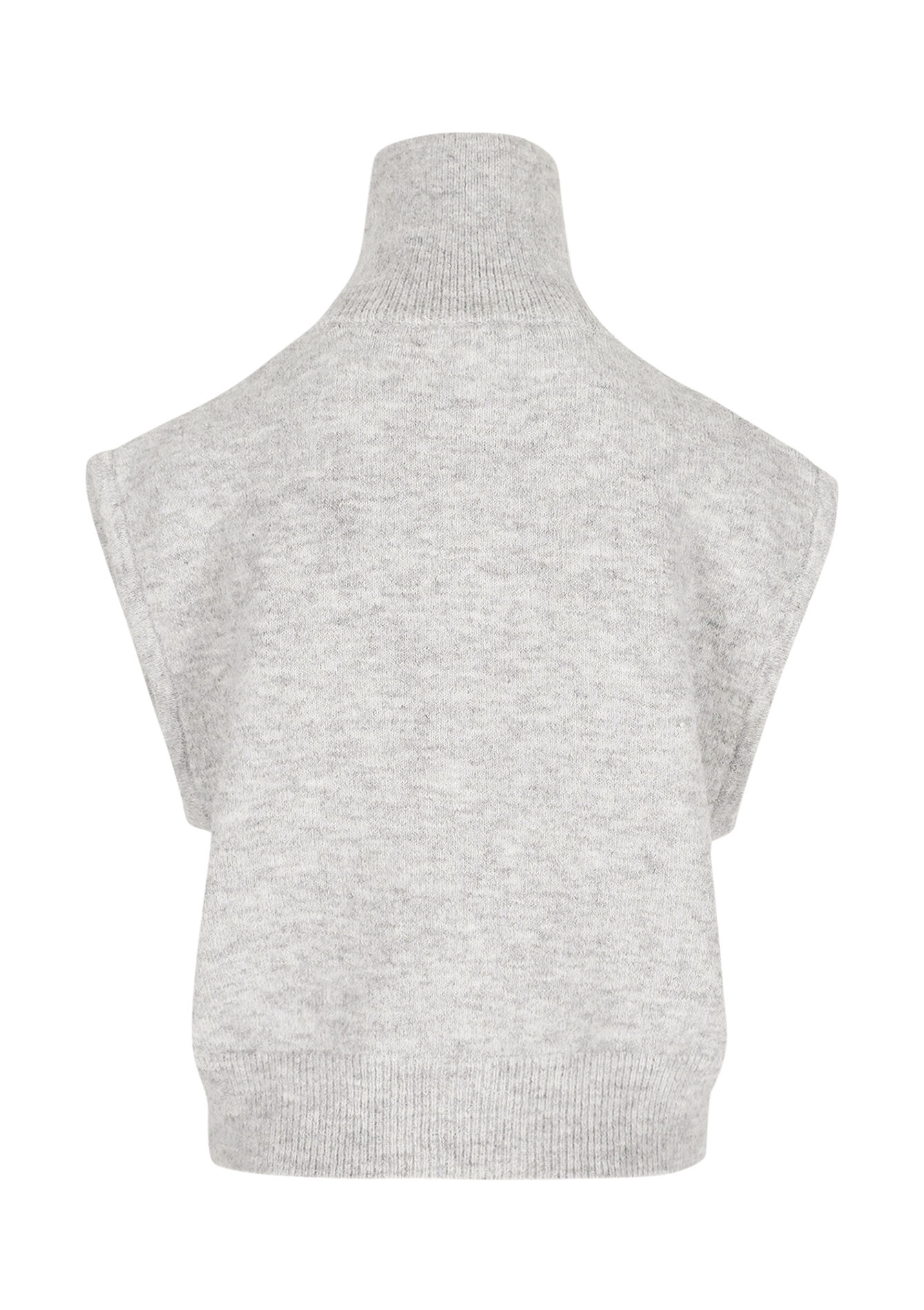 Gilet zippé sans manches, Gilet zippé sans manches - LT GREY MEL - 04101310_1081