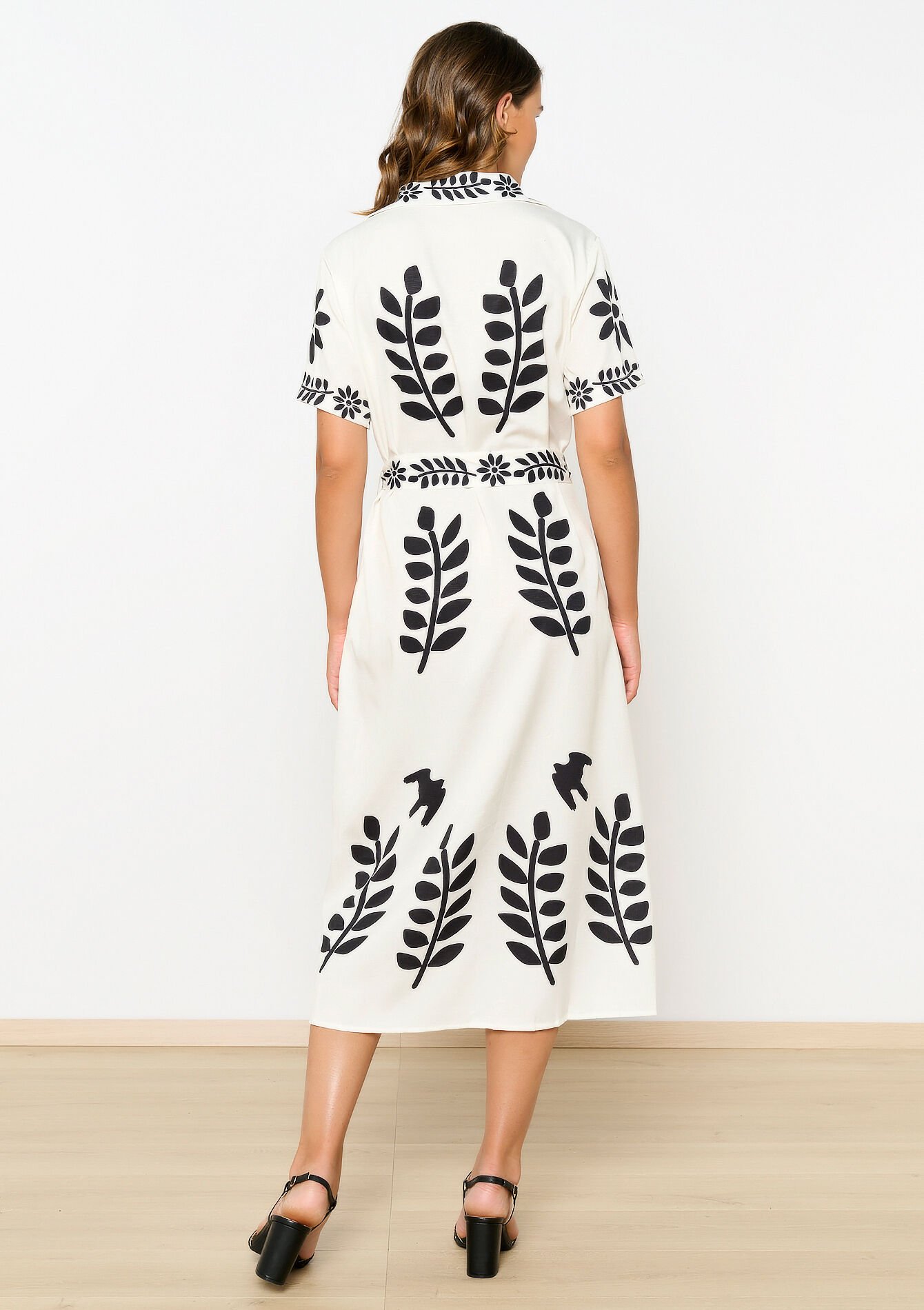 Hemdjurk met print, Hemdjurk met print - OPTICAL WHITE - 08103802_1019