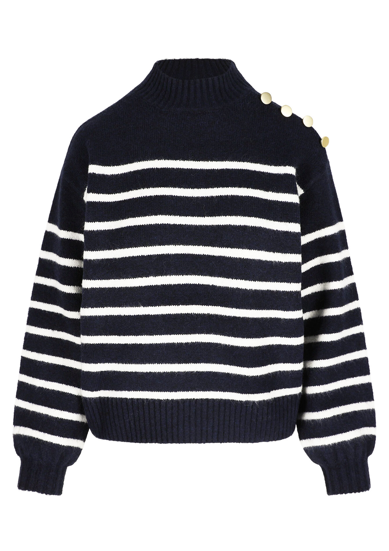 Nautical striped jumper, Nautical striped jumper - NAVY BASIC - 04006930