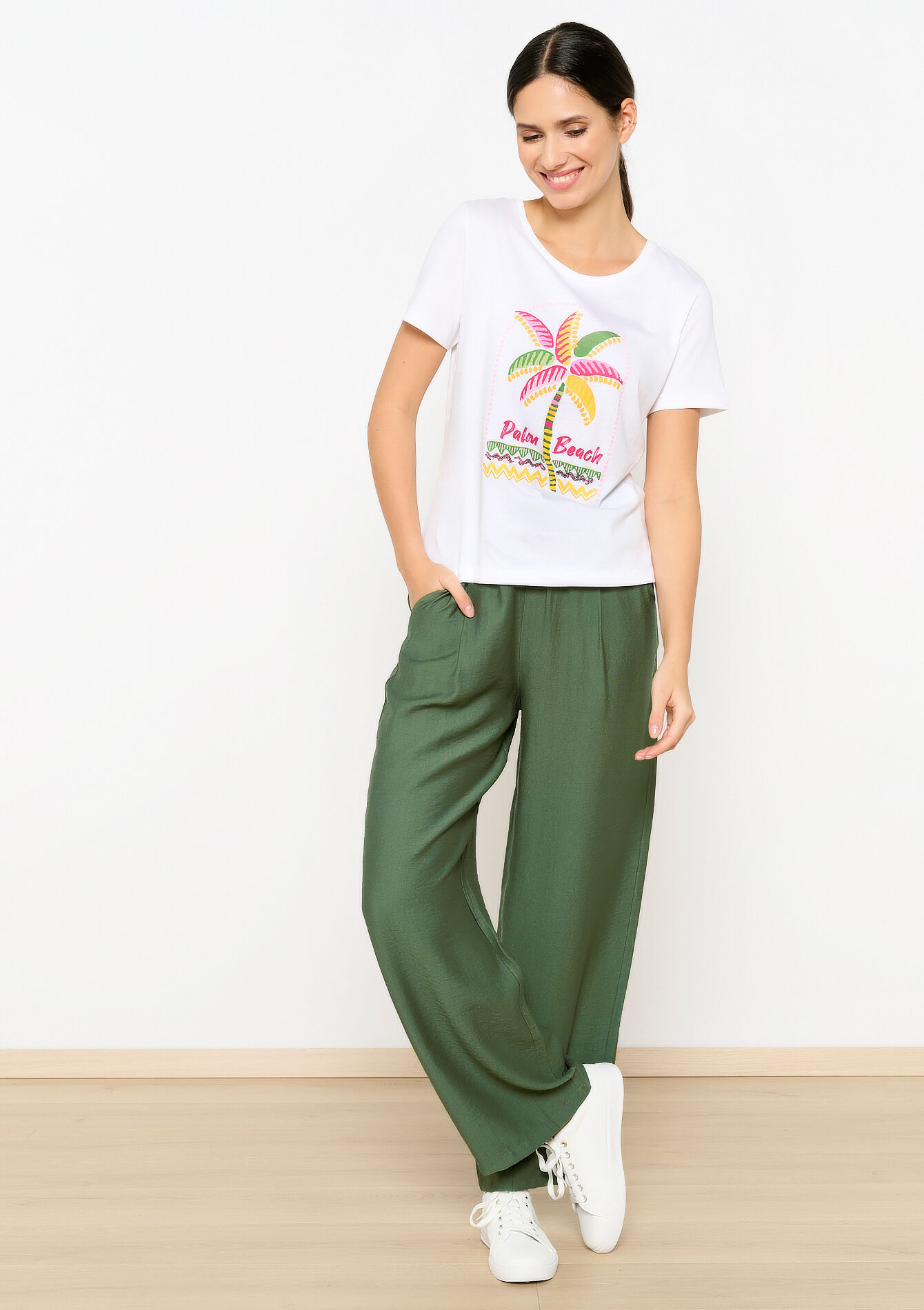 T-shirt with artwork, T-shirt with artwork - REAL WHITE - 02301522_2509