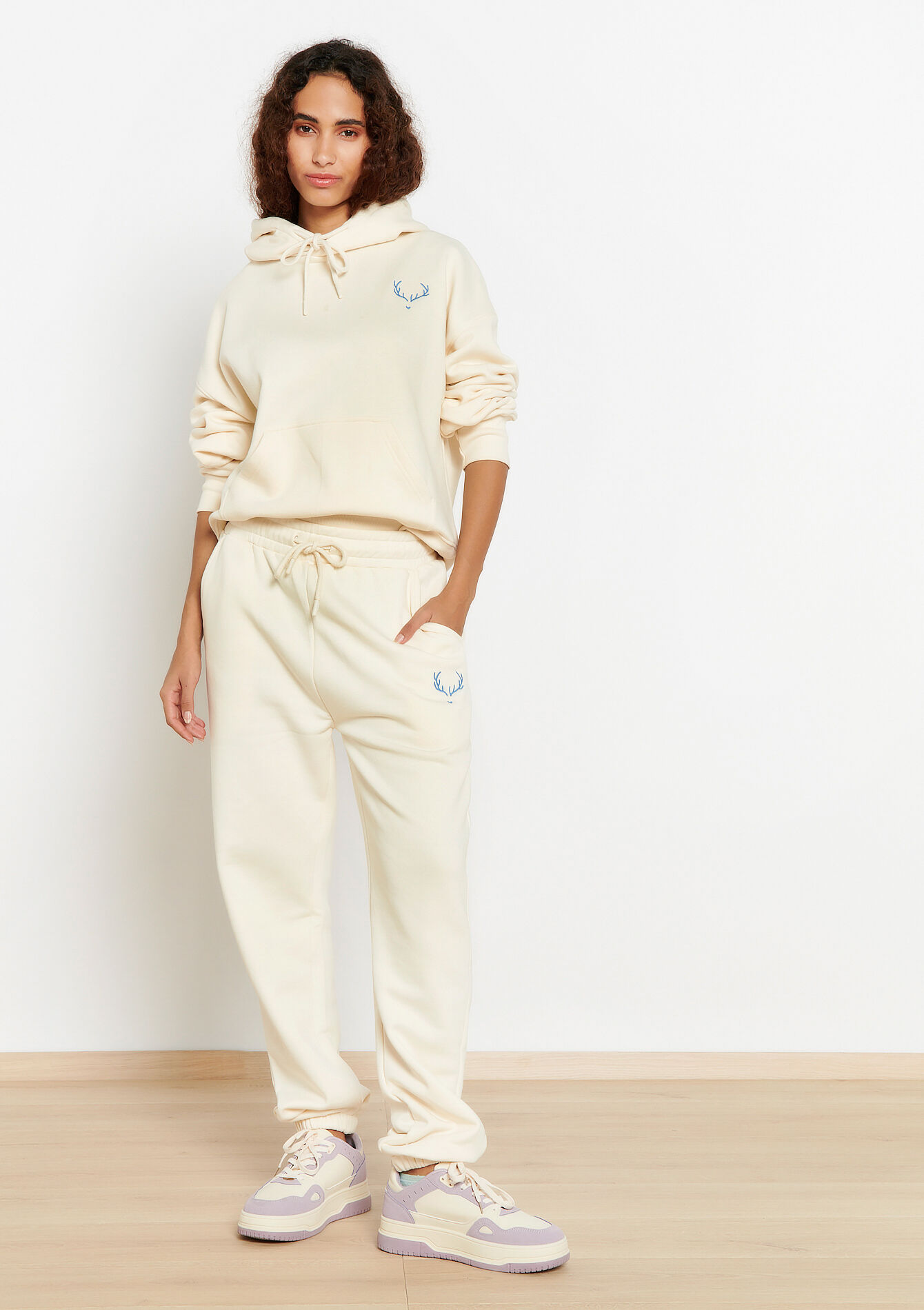 Pantalon de jogging, Pantalon de jogging - VANILLA WHITE - 15100243_1013