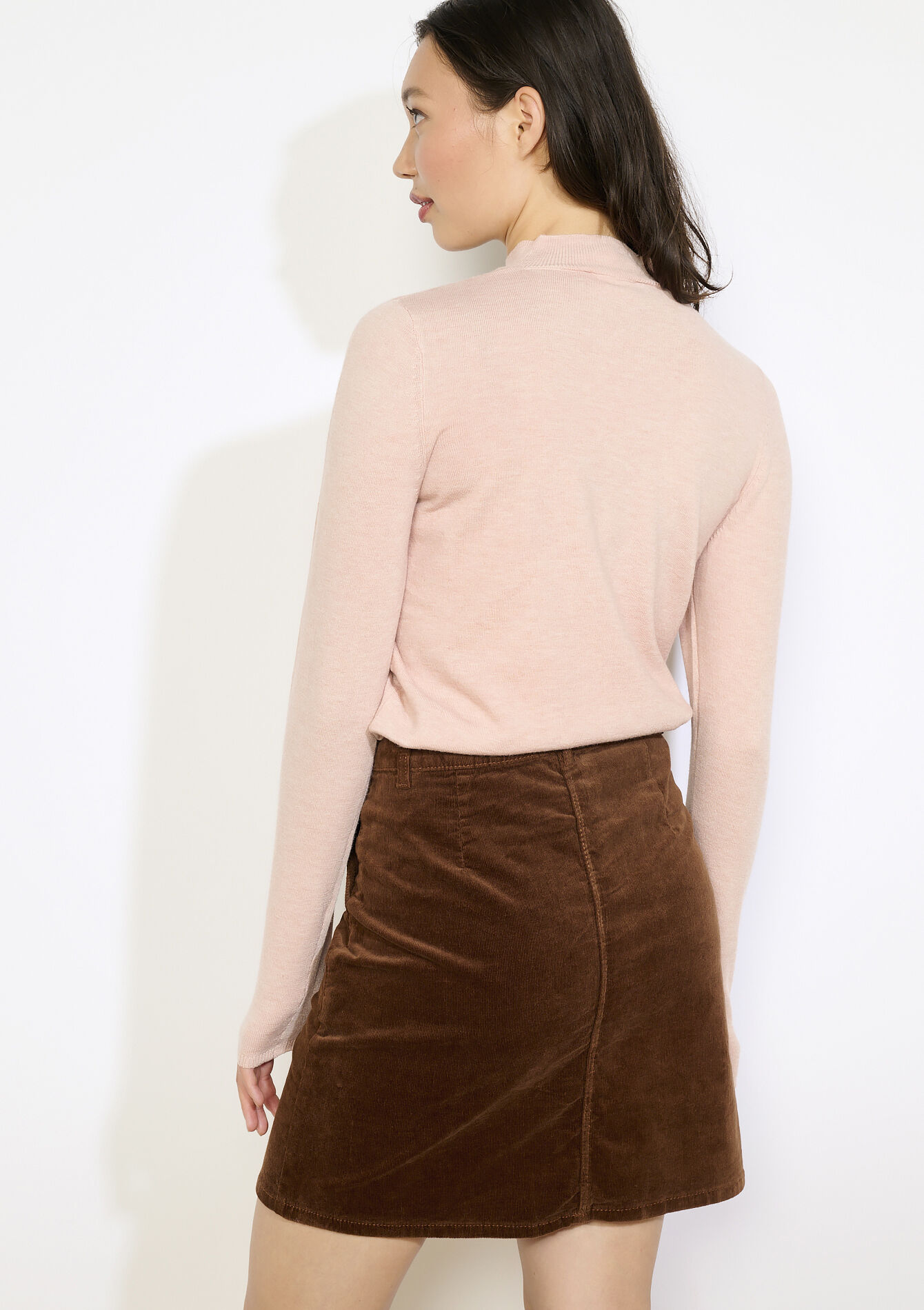 Coltrui met gouden knopen, Coltrui met gouden knopen - NUDE PINK - 04006921_1301