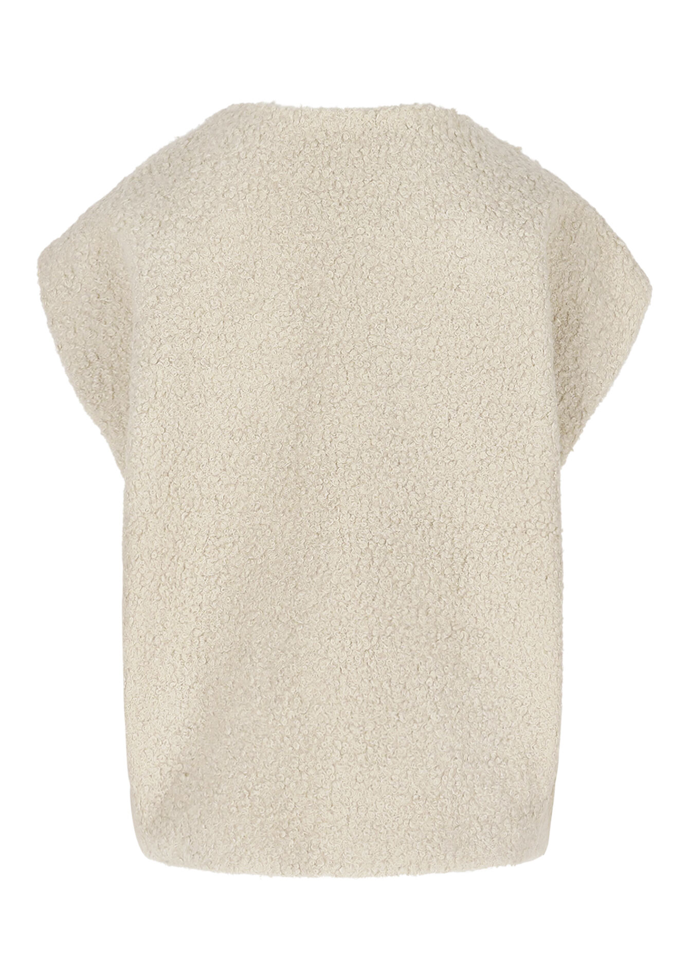 Gilet sans manches structuré, Gilet sans manches structuré - LT BEIGE - 09001525_2527