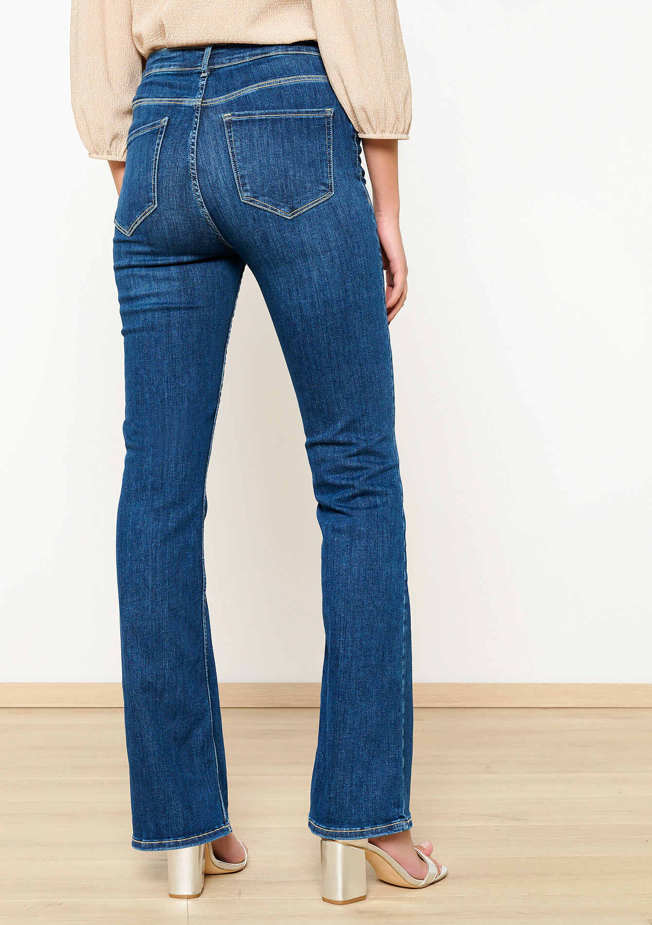 Jean bootcut, Jean bootcut - DARK BLUE - 22000504_0501