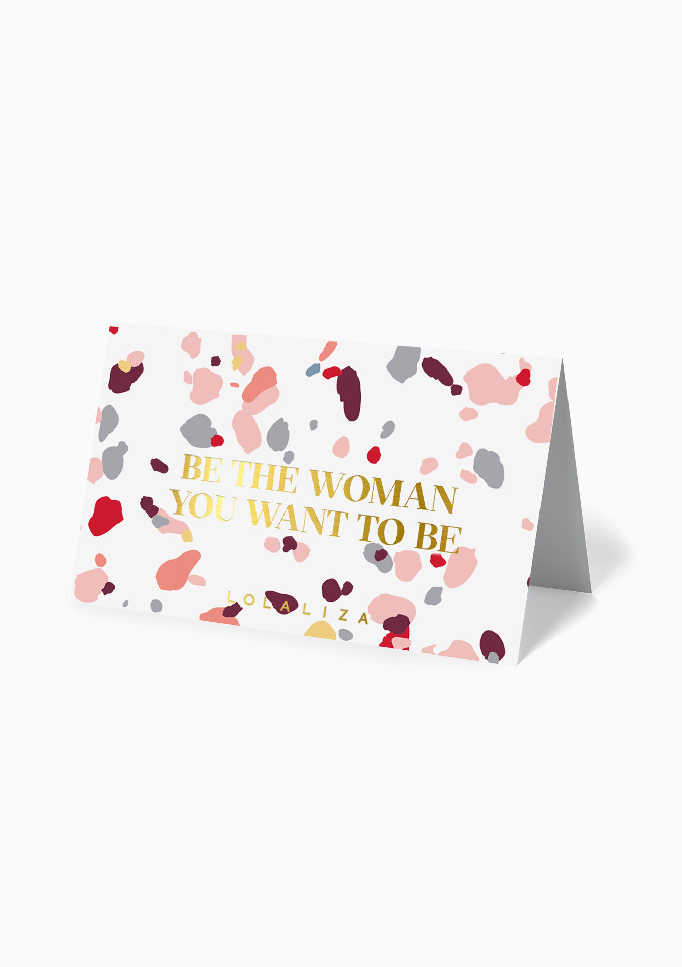 Gift card - BE THE WOMAN YOU WANT TO BE - 993290