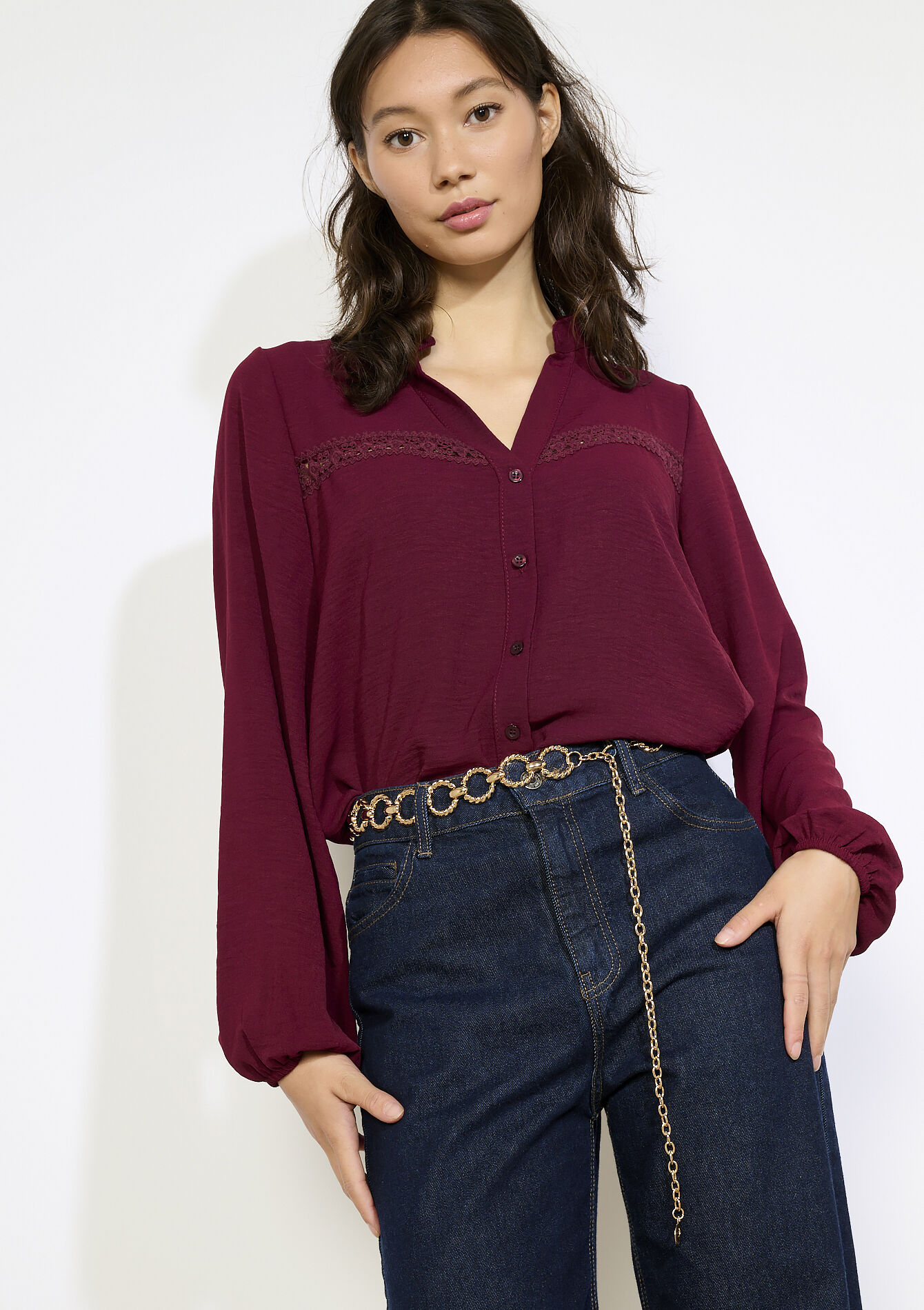 Ceinture chaîne cercle - GOLD - 14001887_1058