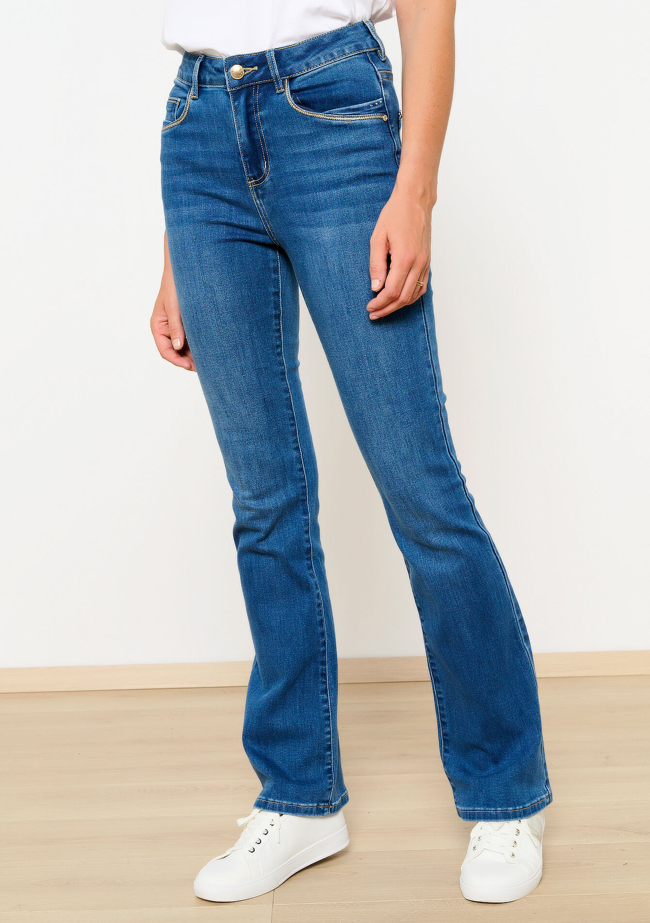 Jean bootcut - MEDIUM BLUE - 22000539_0500