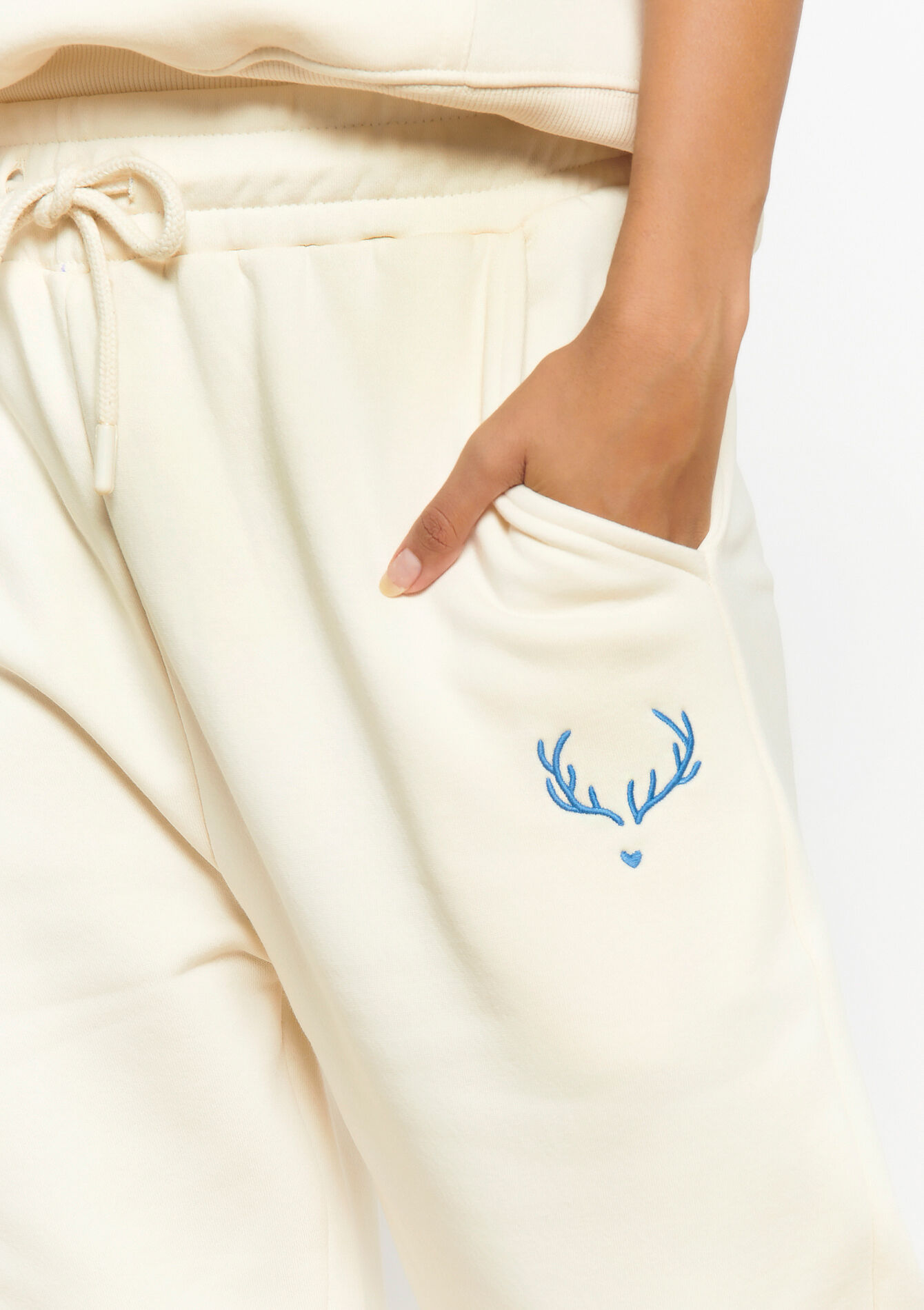 Pantalon de jogging, Pantalon de jogging - VANILLA WHITE - 15100243_1013