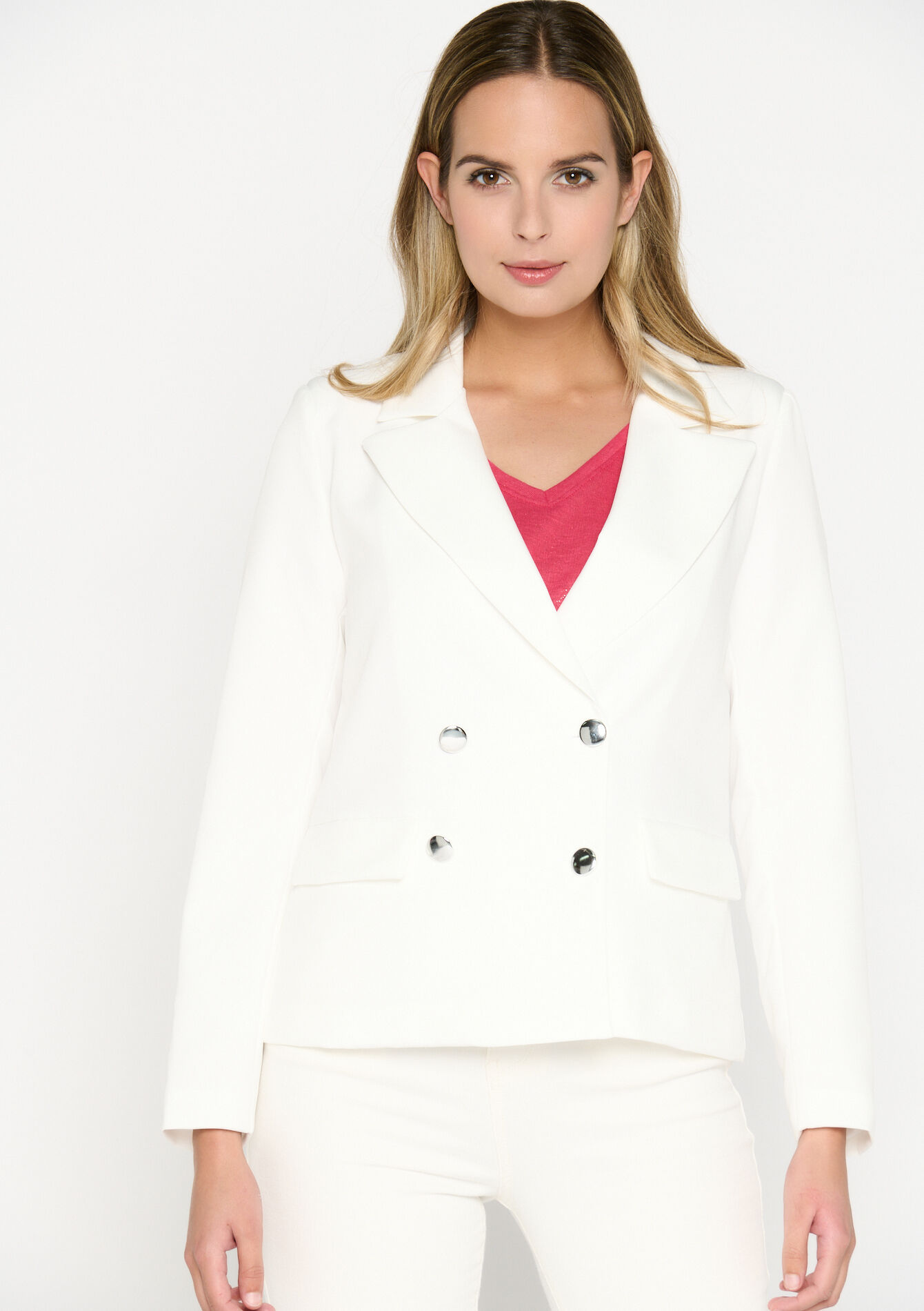 Suiting blazer, Suiting blazer - OPTICAL WHITE - 09100753_1019