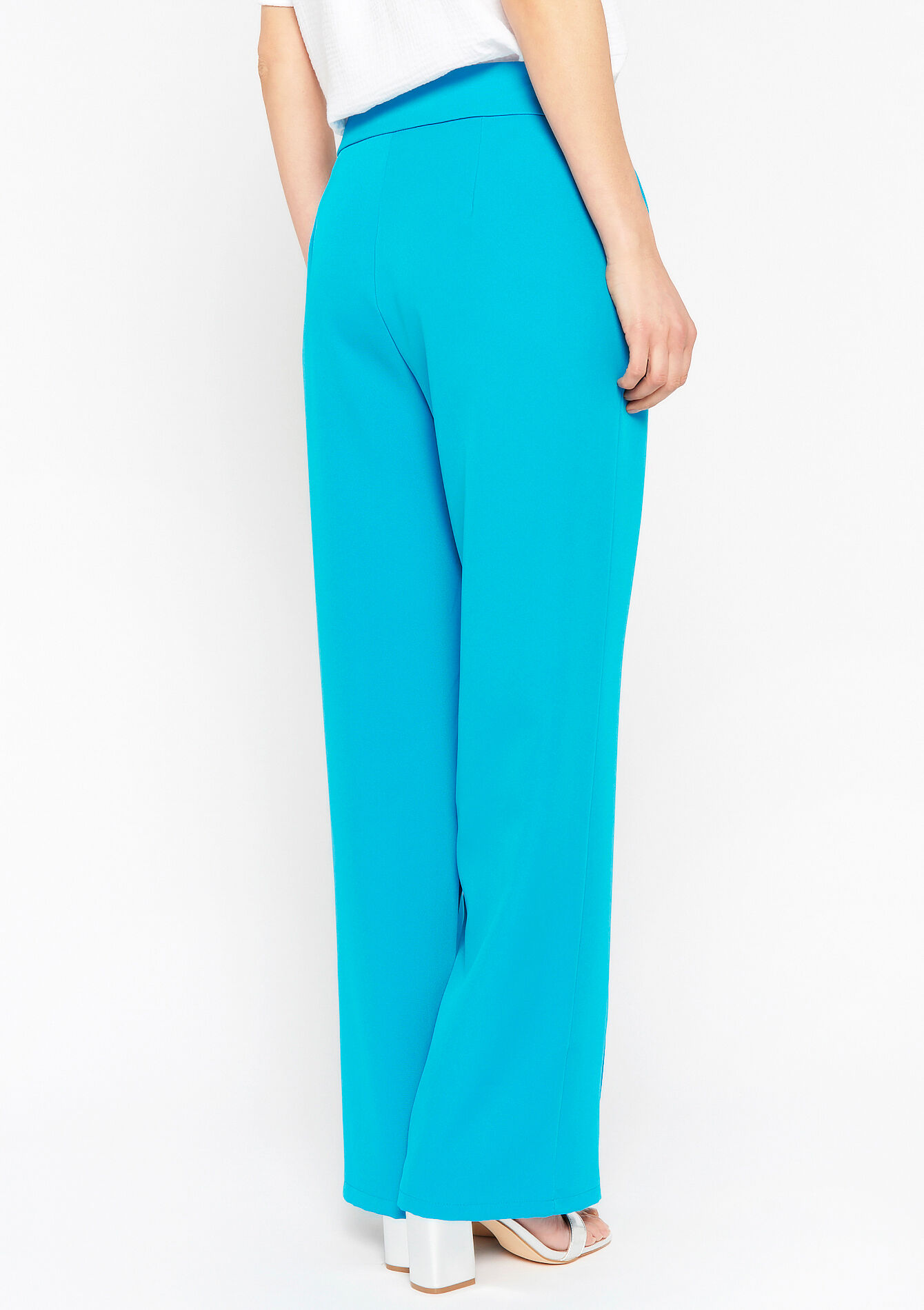 Suiting broek, Suiting broek - TURQUOISE - 06100510_1759