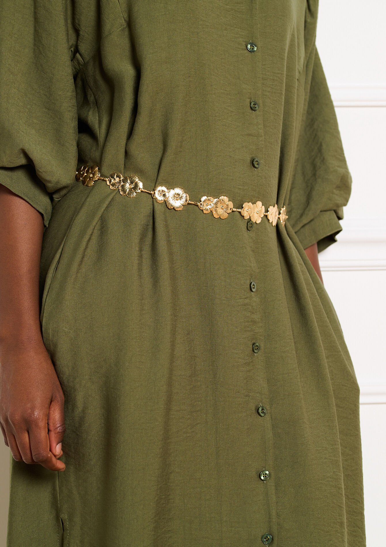 Fijne riem met bloemen, Fijne riem met bloemen, , detail_model