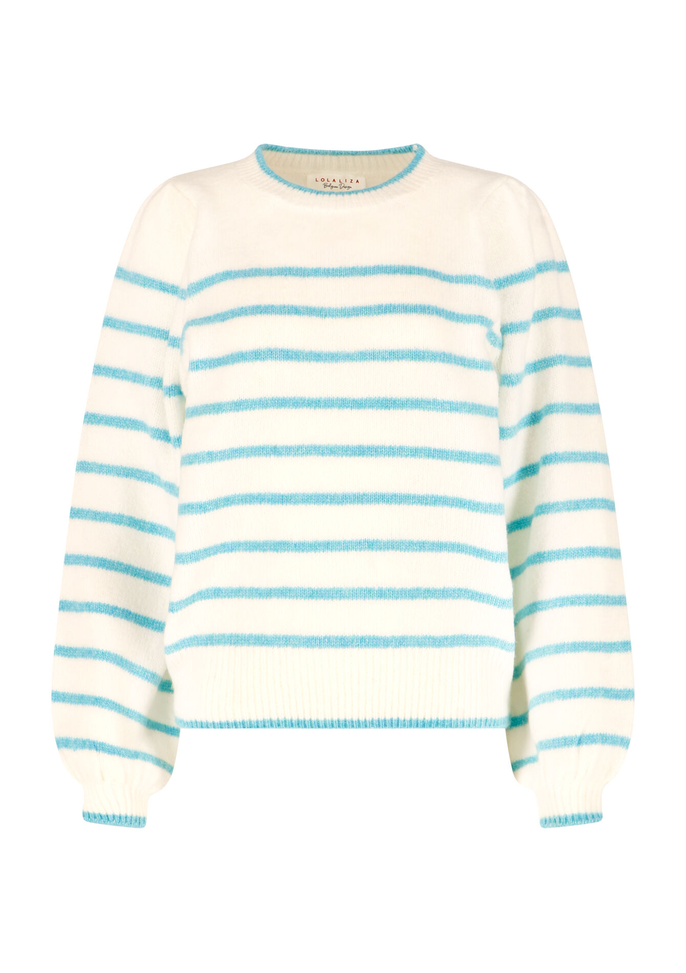 Pullover à rayures, Pullover à rayures - OFFWHITE - 04006153_1001