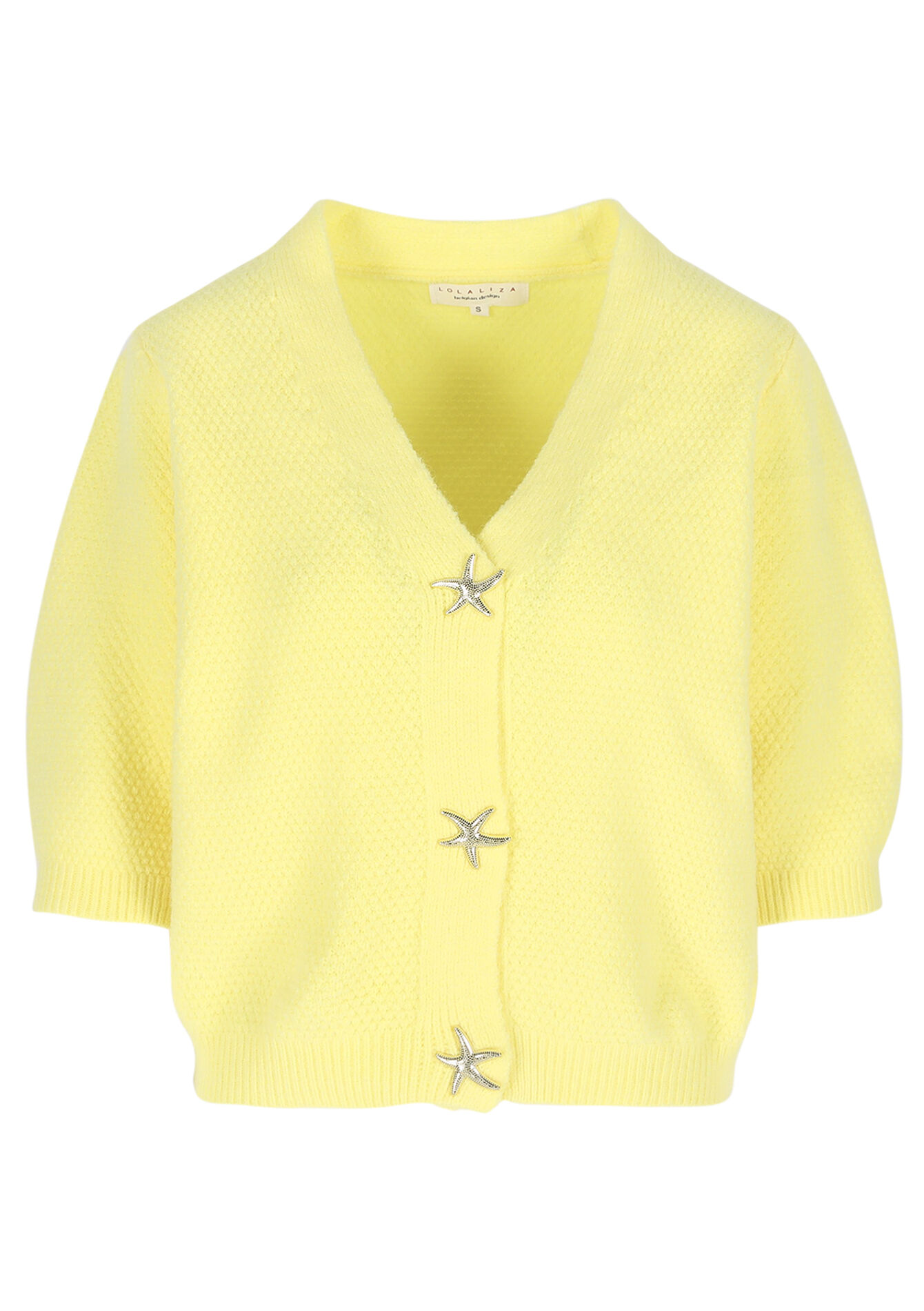 Vest met korte mouwen en V-hals - YELLOW SUN - 04101354_5007