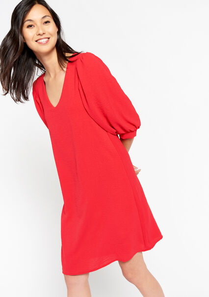 Robe droite - ROUGE - 08103361_5310