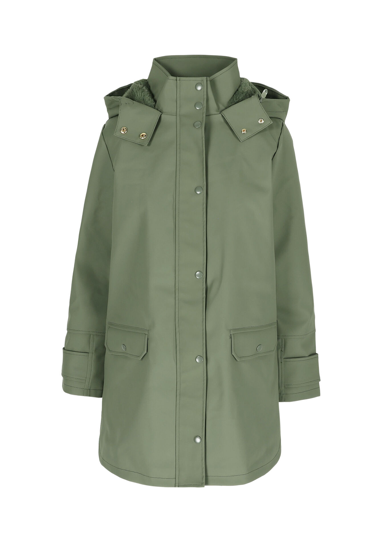 Parka imperméable matelassée, Parka imperméable matelassée - KHAKI FADED - 23000741_4326