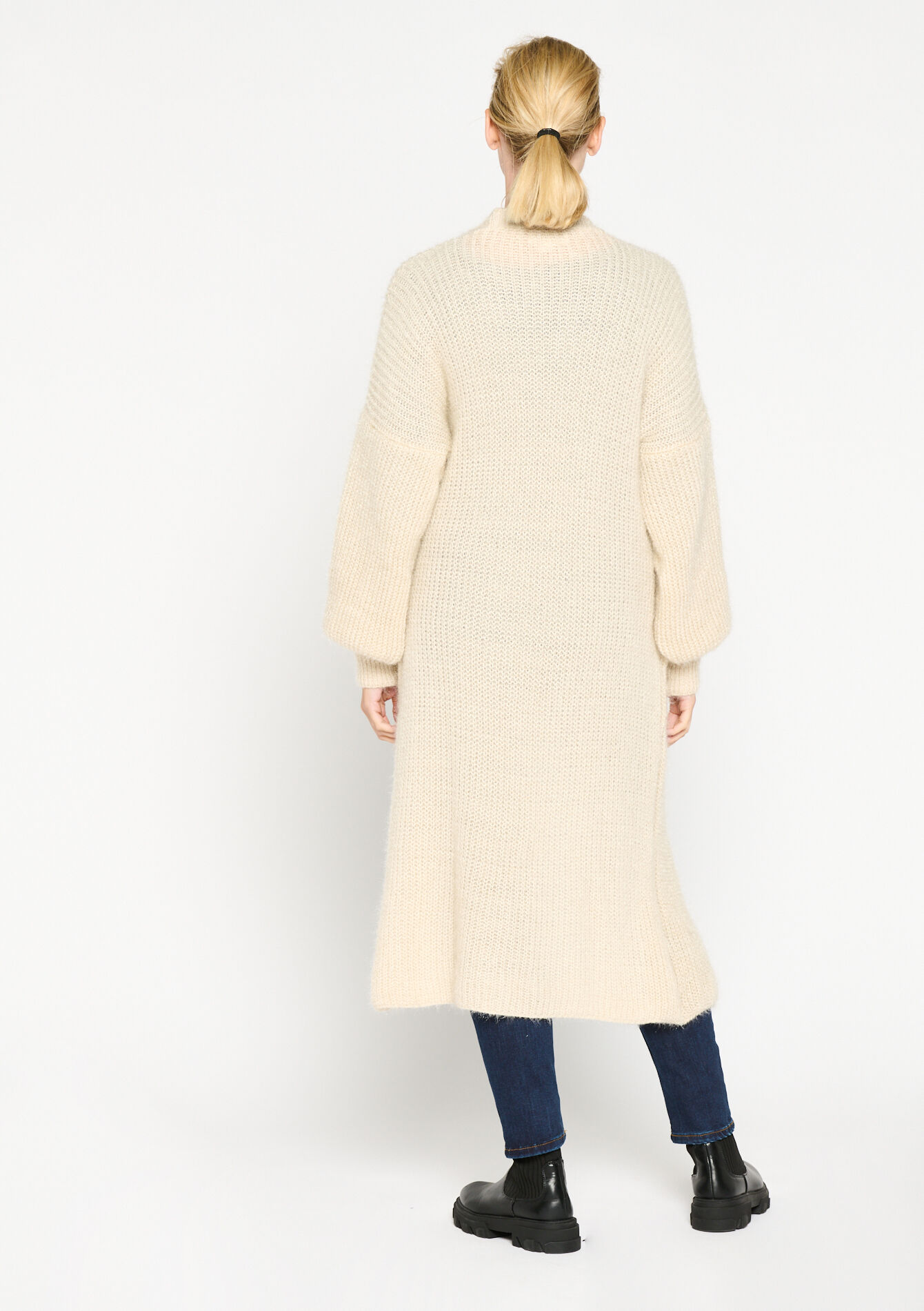 Lange cardigan - OFFWHITE - 04800277_1001