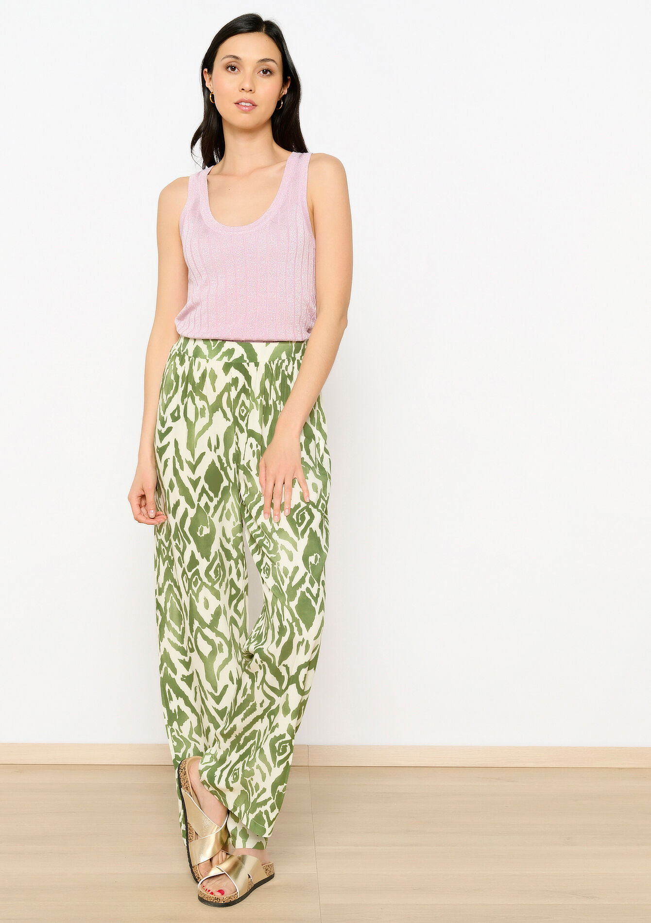 Ribbed lurex top, Ribbed lurex top - PASTEL LILAC - 02200400_1493