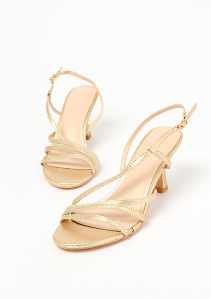 Strap sandals - GOLD - 13000767_1058