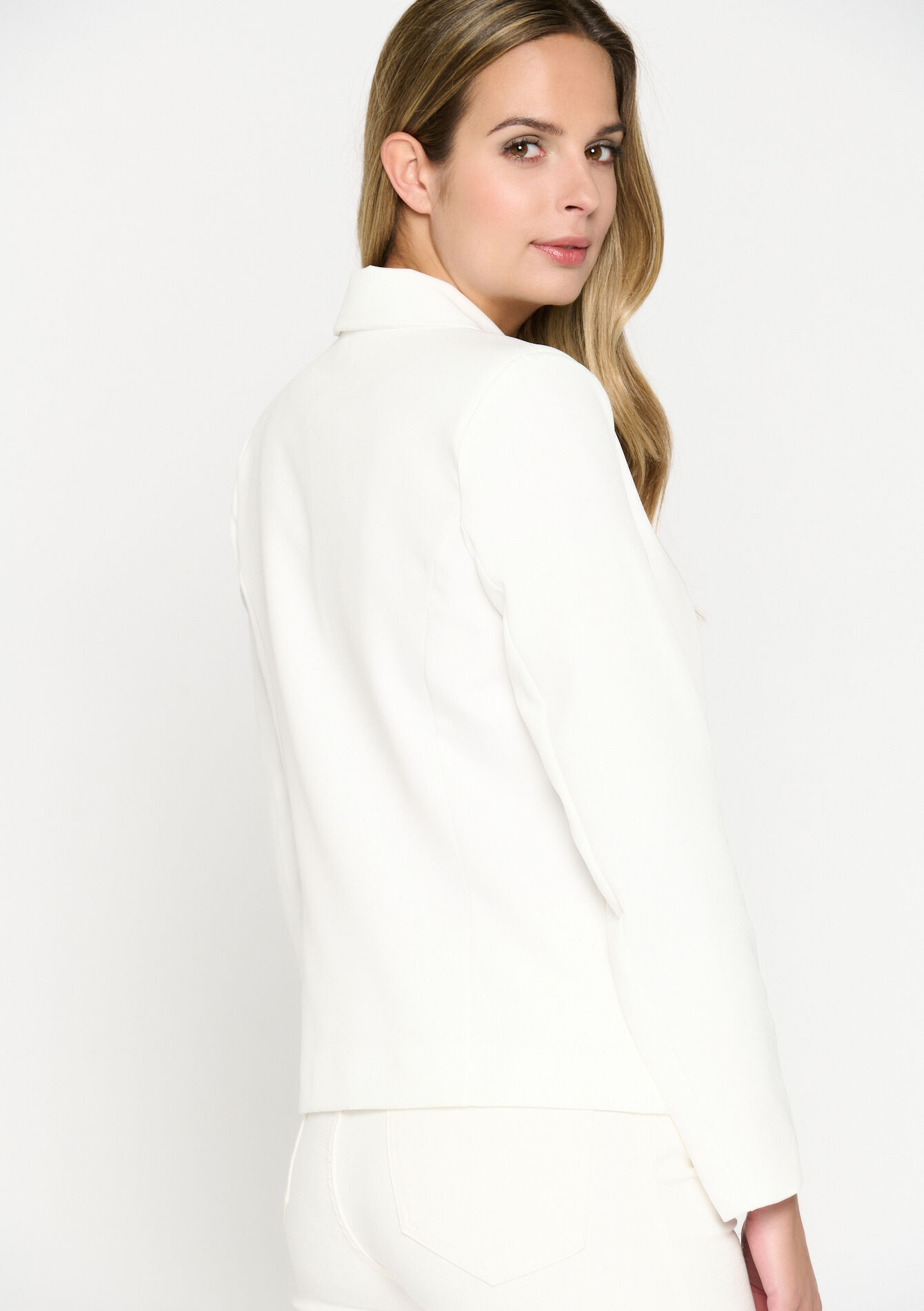 Suiting blazer, Suiting blazer - OPTICAL WHITE - 09100753_1019