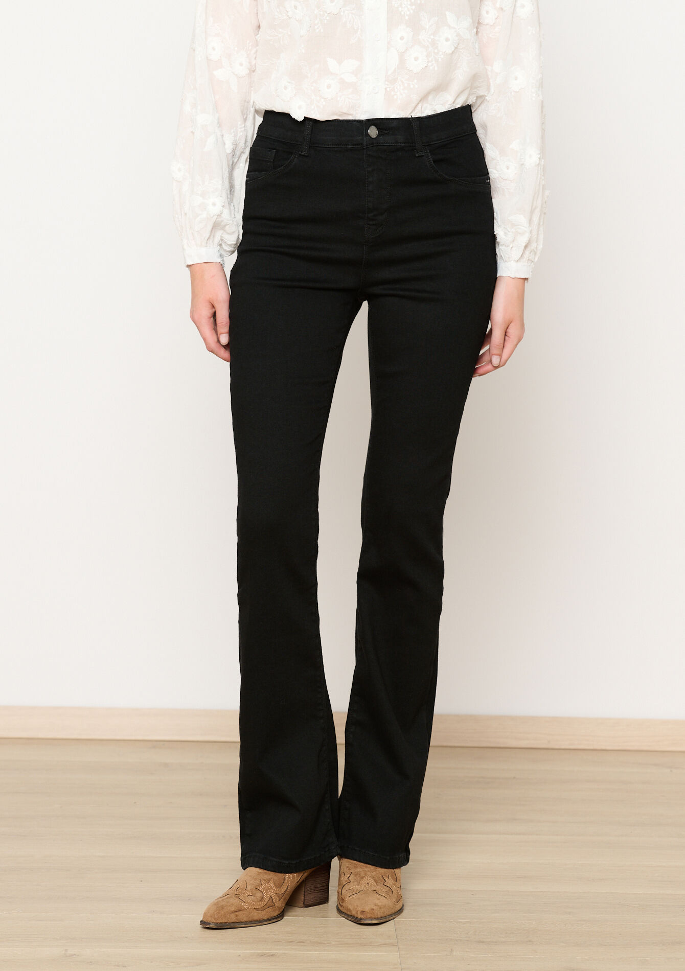 Jean bootcut multitaille, Jean bootcut multitaille - BLACK - 22000545_0503