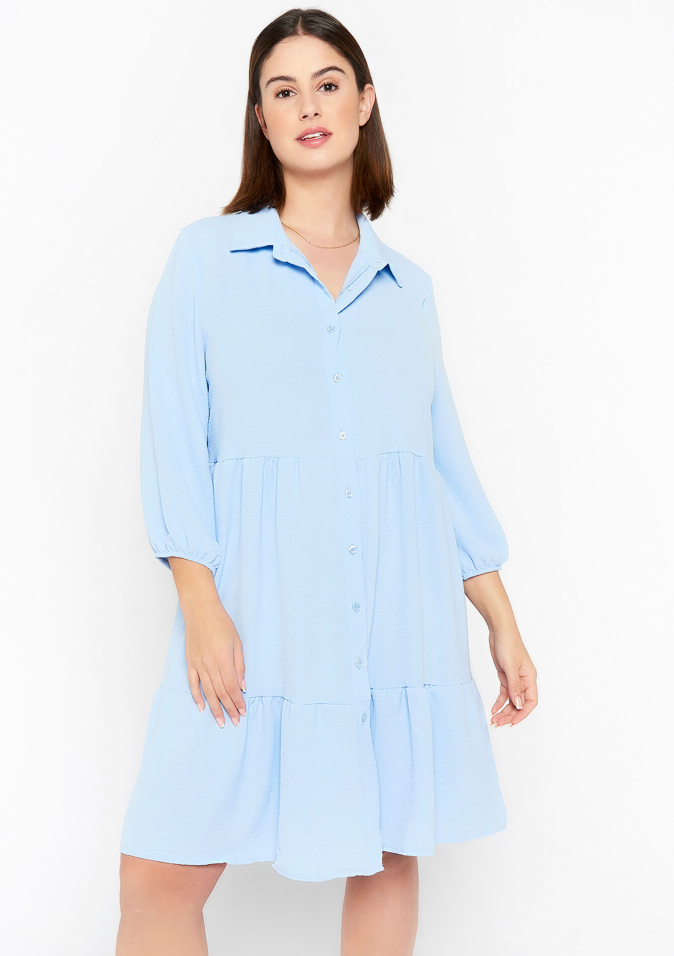 Babydoll dress - PASTEL BLUE - 08103164_751