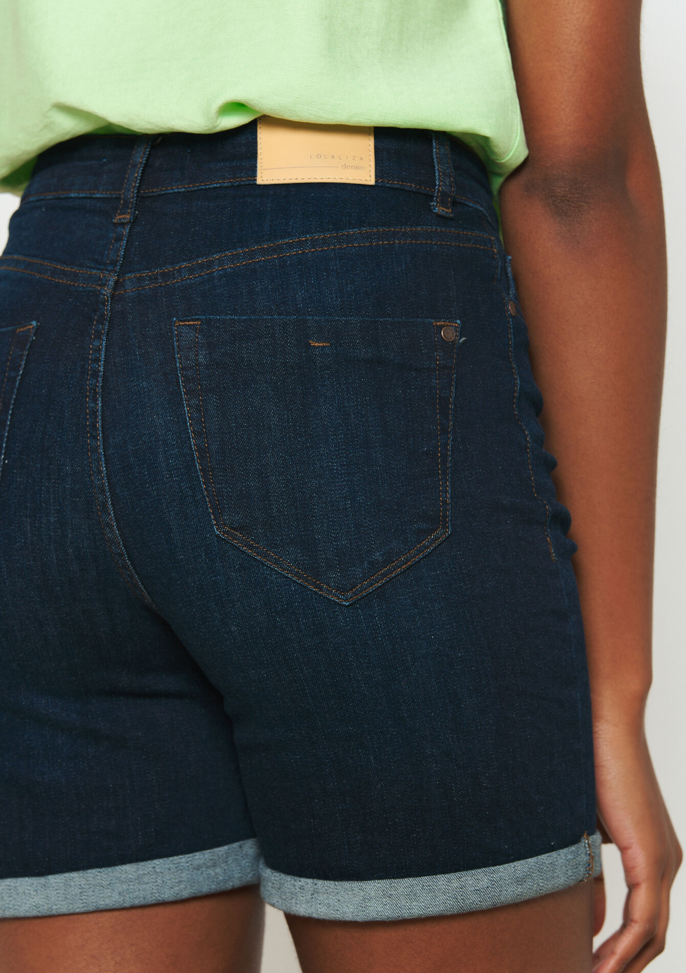 Short en jean - DARK BLUE - 22000514_0501