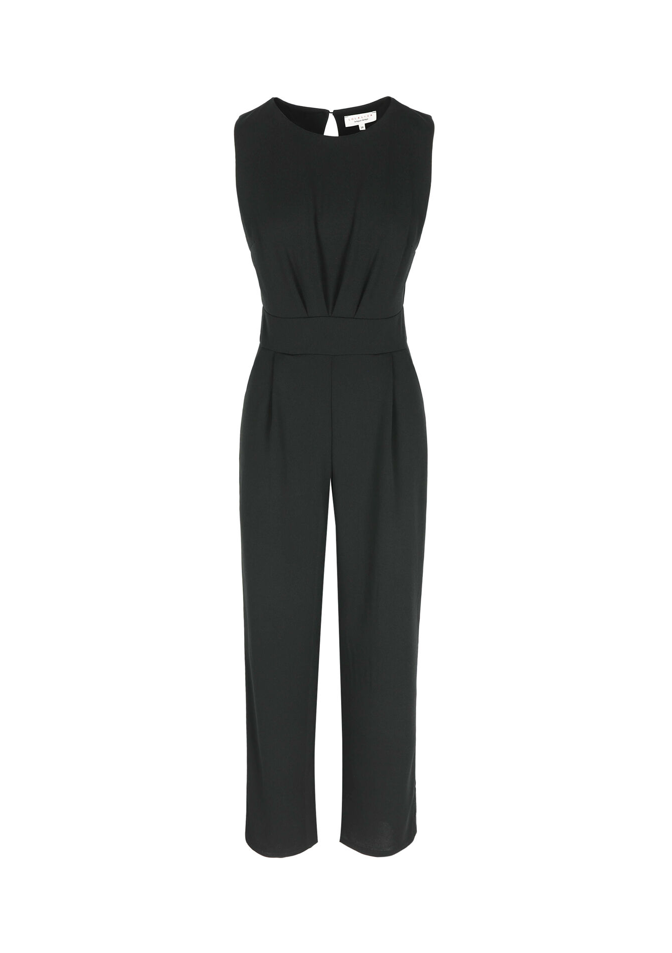 Plain jumpsuit, Plain jumpsuit - BLACK - 06004517_1119