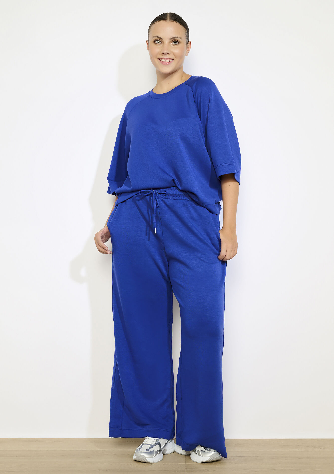 Pantalon de jogging fluide, Pantalon de jogging fluide - ELECTRIC BLUE - 15100374_1619