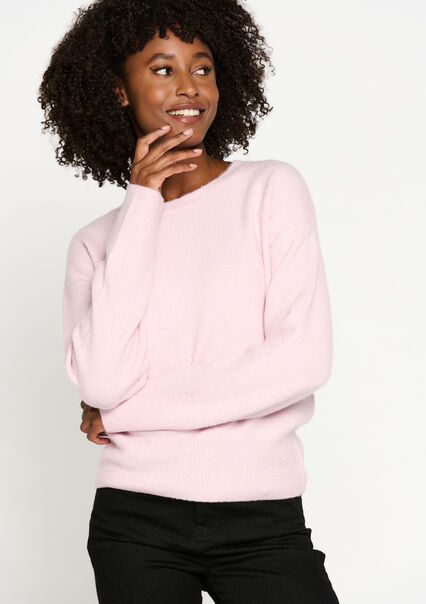 Soft pullover - PASTEL LILAC - 04006191_1493