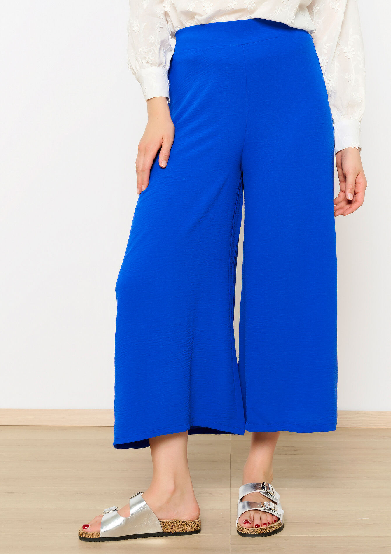 Losse broek, Losse broek - ELECTRIC BLUE - 06600859_1619
