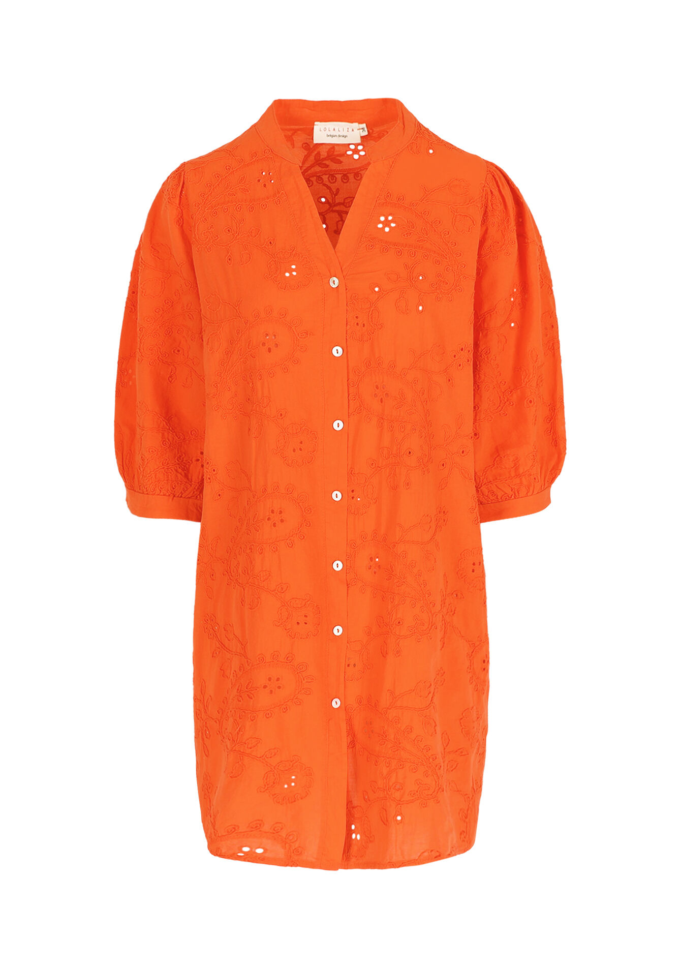 Boho embroidered dress, Boho embroidered dress - VANILLA WHITE - 08104040