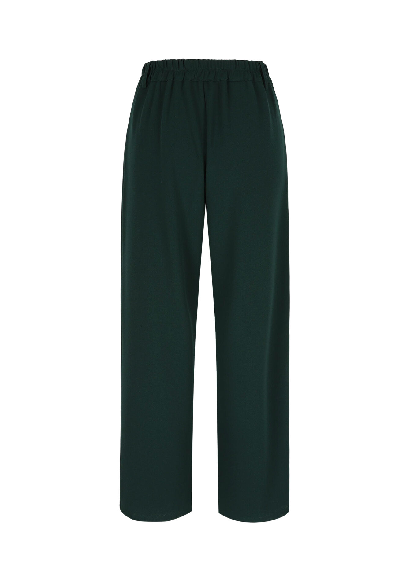 Tailored twill broek - BOTTLE GREEN - 06100744_1778