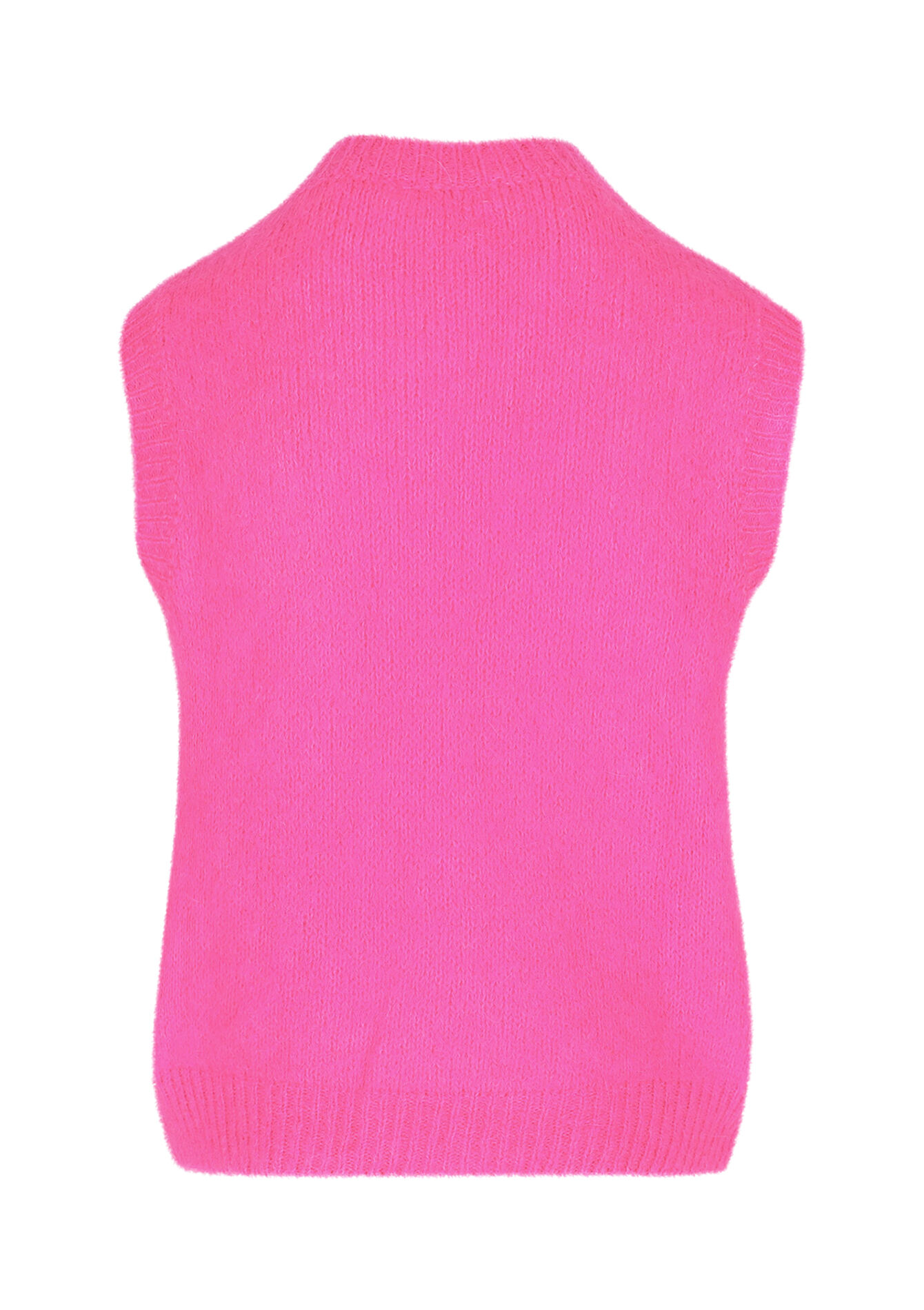 Mouwloze vest met rits , Mouwloze vest met rits - FLUO PINK - 04101340_5727
