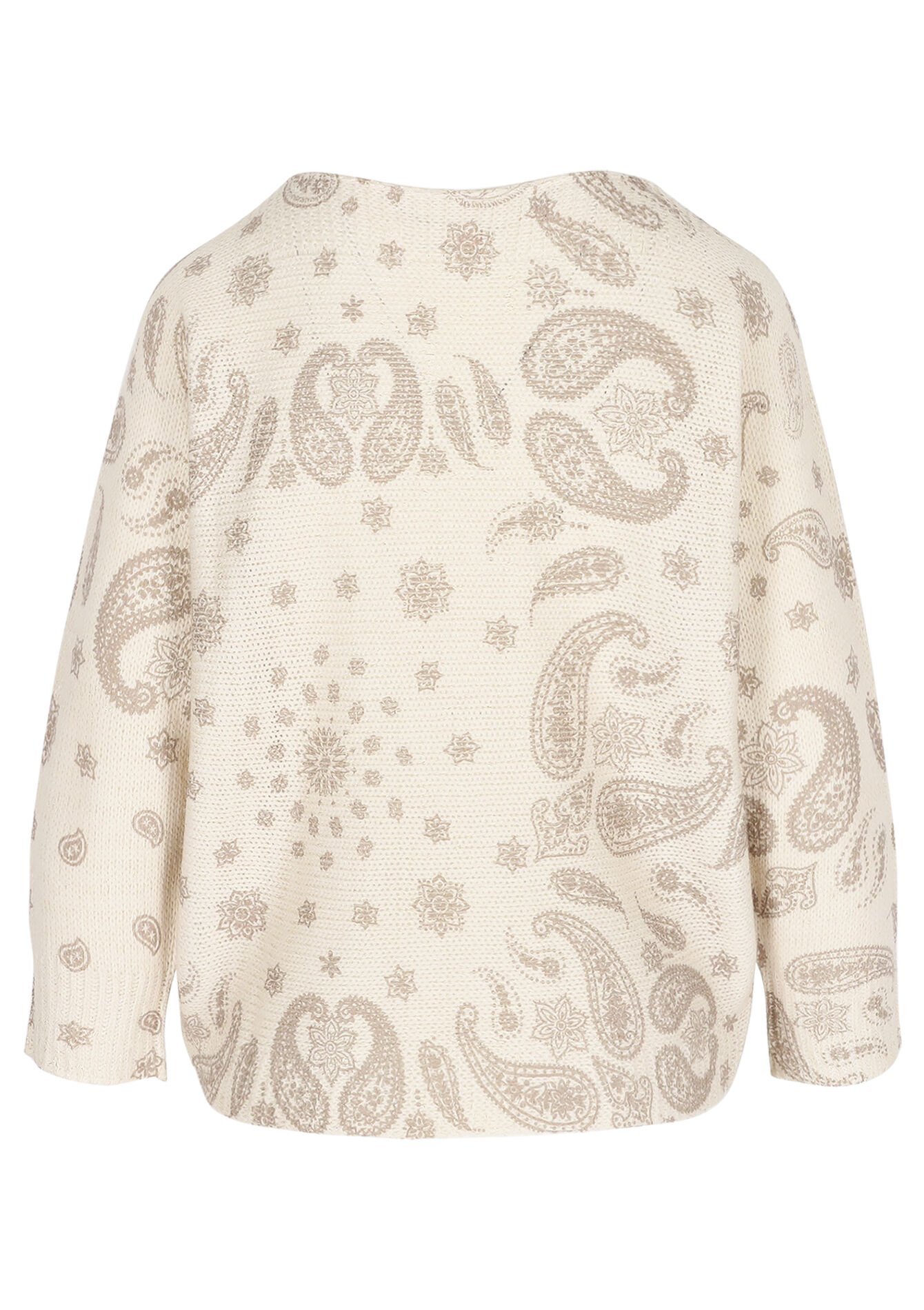 Jacquardtrui met paisley, Jacquardtrui met paisley - LT BEIGE - 04007037_2527