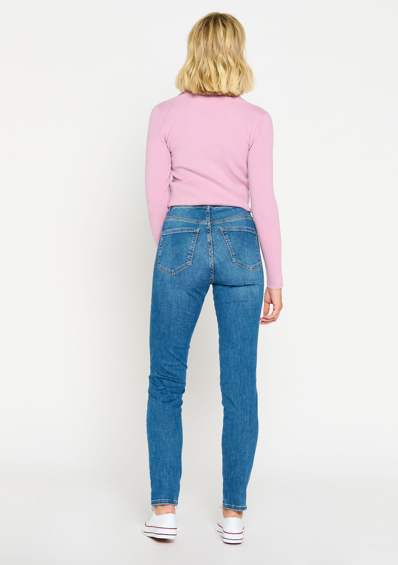 Multiple size slim jeans, Multiple size slim jeans - MEDIUM BLUE - 22000393_0500