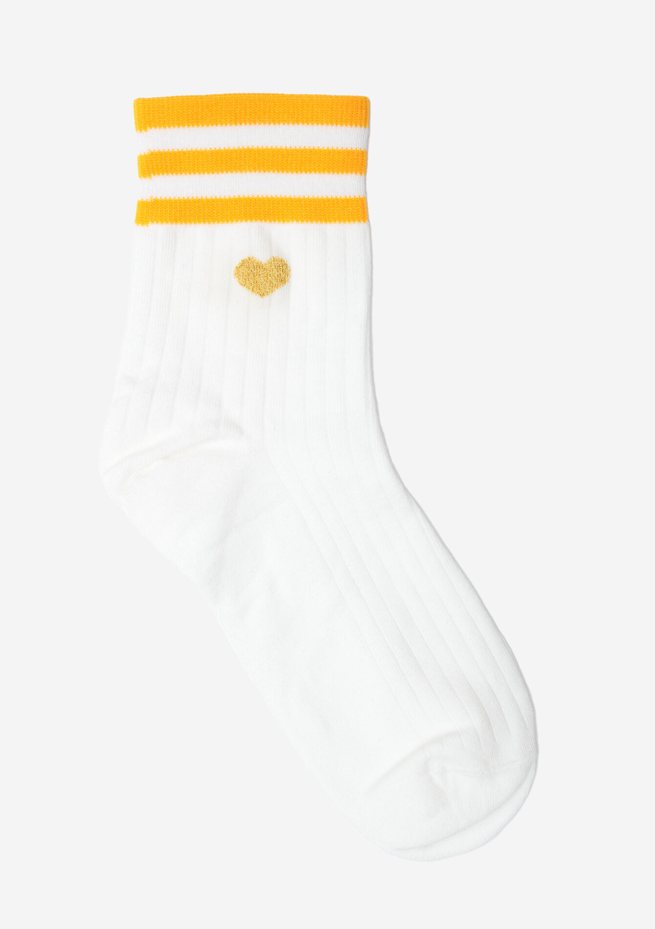 Sportieve sokken met hart, Sportieve sokken met hart - YELLOW SUN - 17101423_5007