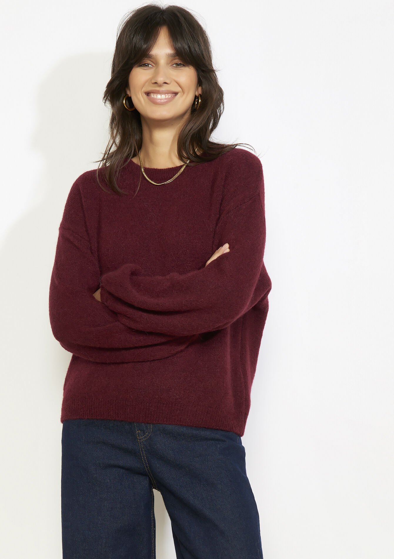 Pull manches bouffantes, Pull manches bouffantes, , back