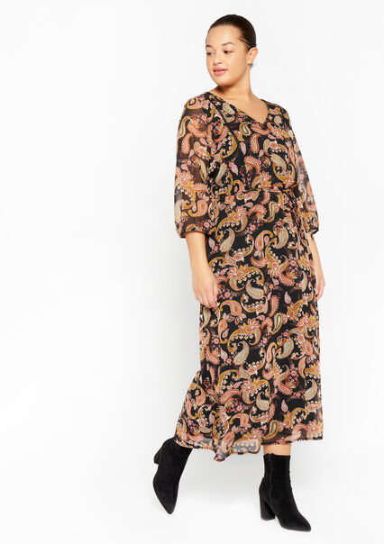 Maxi-jurk met paisleyprint - MULTICO - 08601786_1000