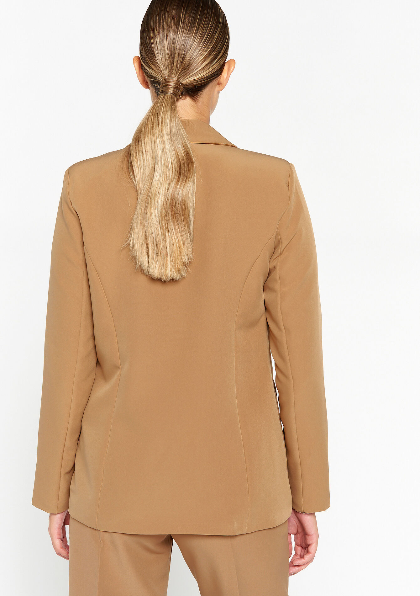 Suiting blazer - CAMEL GINGER - 09100837_3831