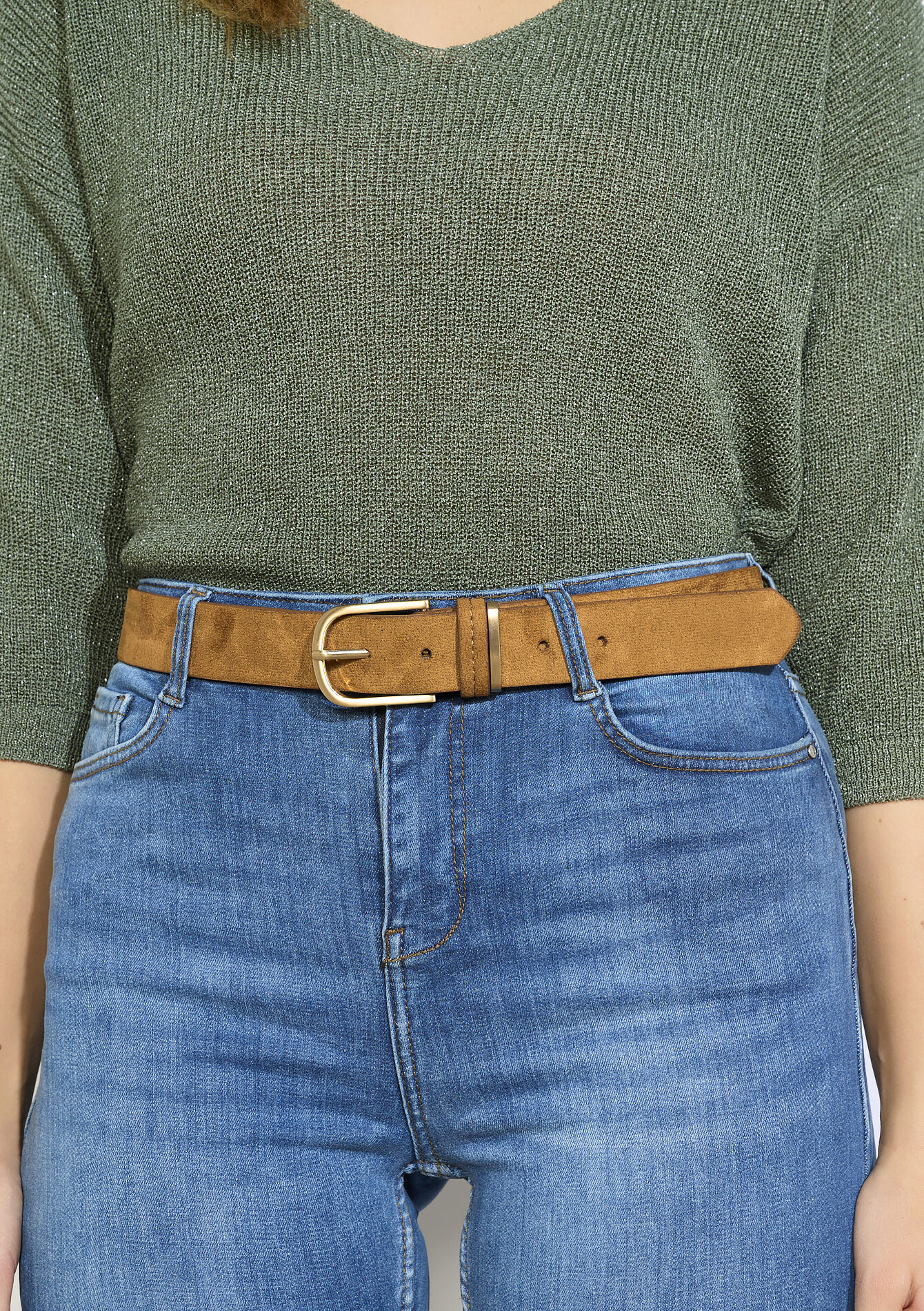 Ceinture suédine boucle dorée, Ceinture suédine boucle dorée, , detail_model