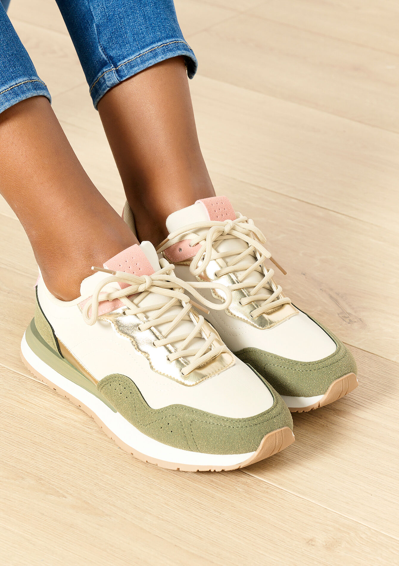 Trainers, Trainers - KHAKI FADED - 13000728_4326