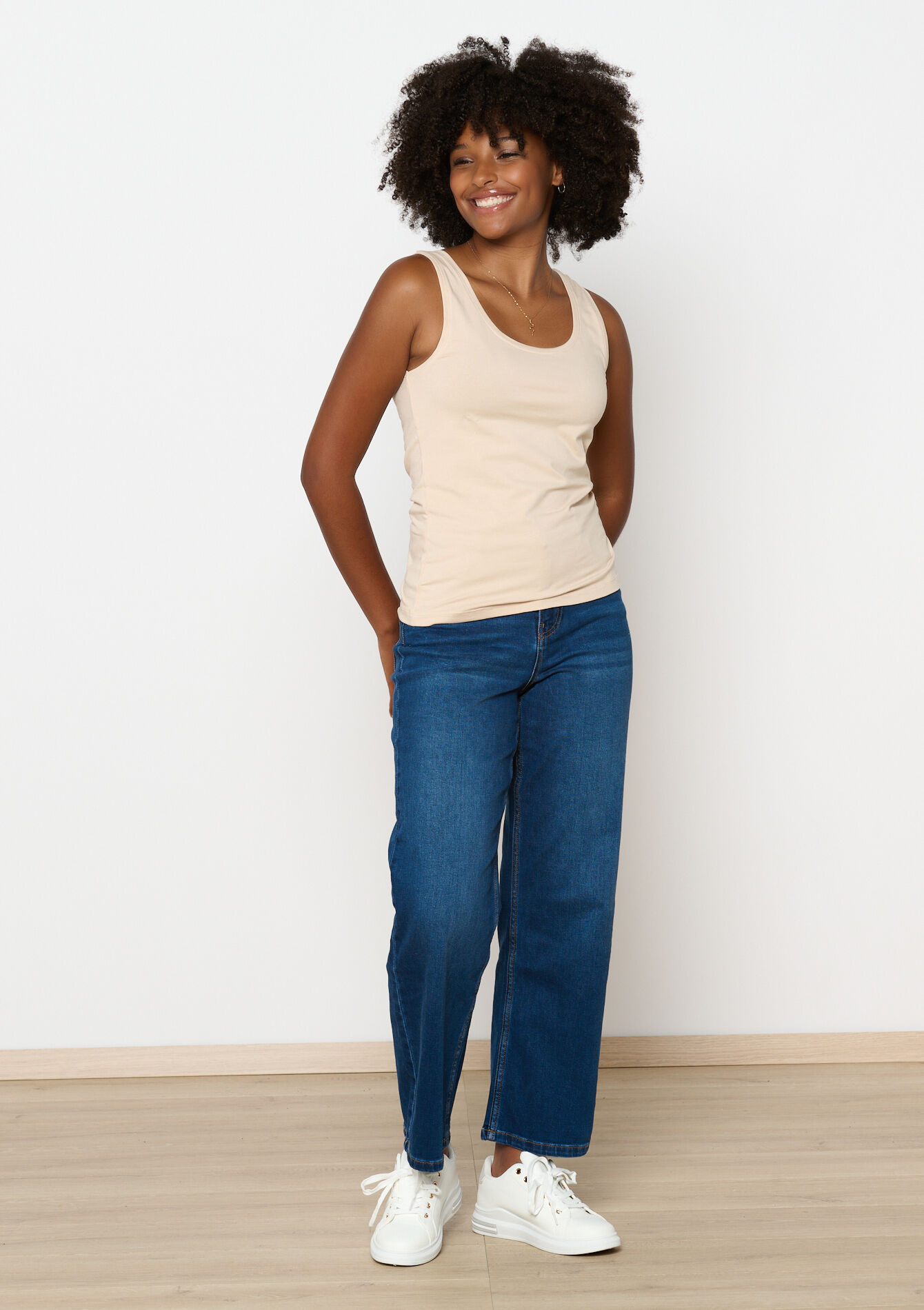 Débardeur basique, Débardeur basique - LT BEIGE - 02200405_2527