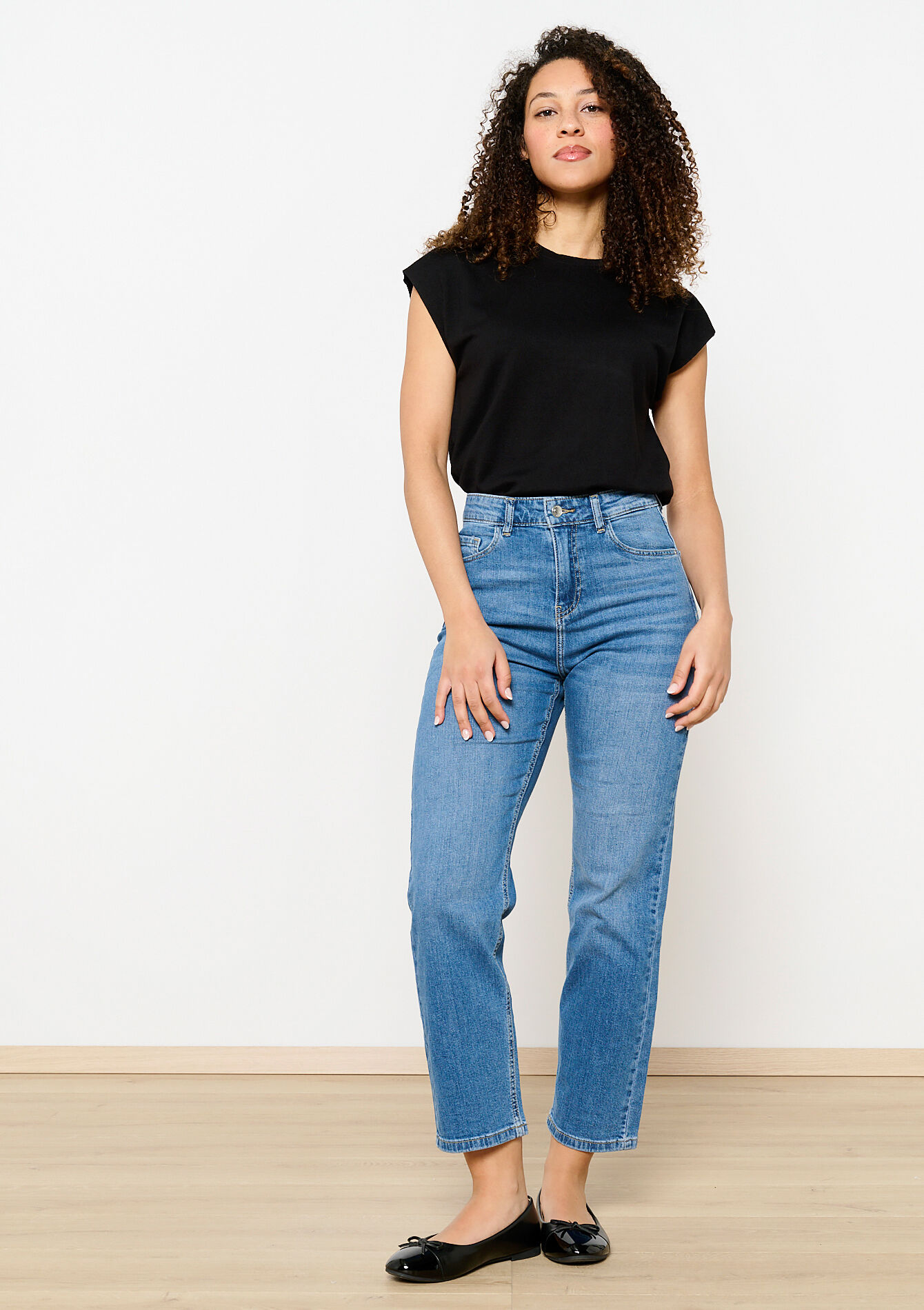 Lichte mouwloze trui, Lichte mouwloze trui - BLACK - 04006777_1119