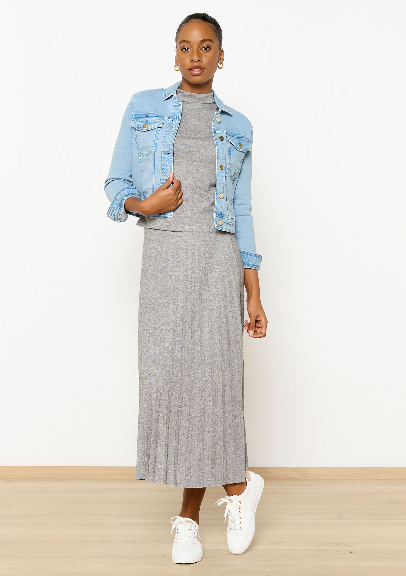 Denim jas - LIGHT BLUE JEANS - 09100866_91