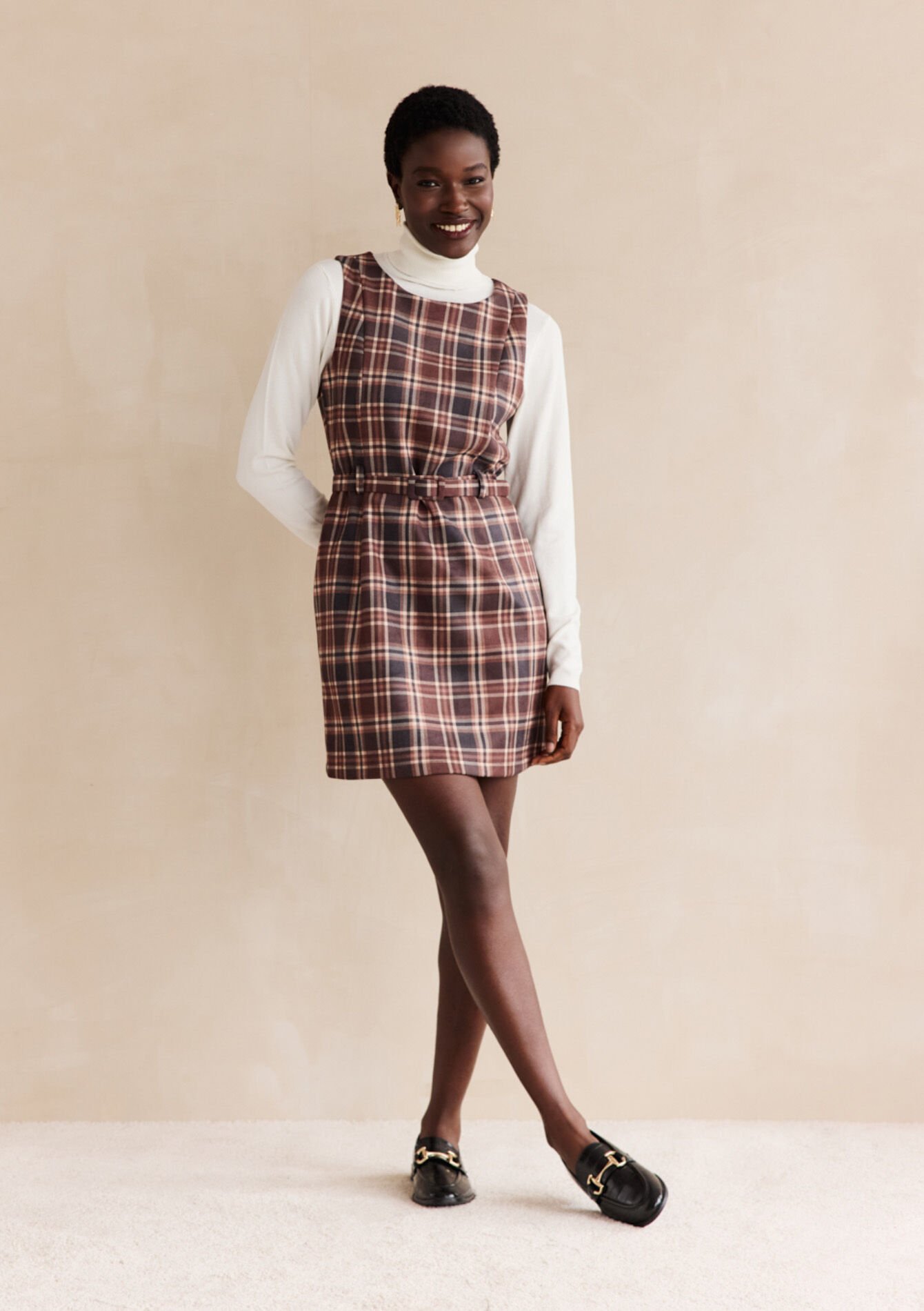 Robe courte sans manches, Robe courte sans manches, , back