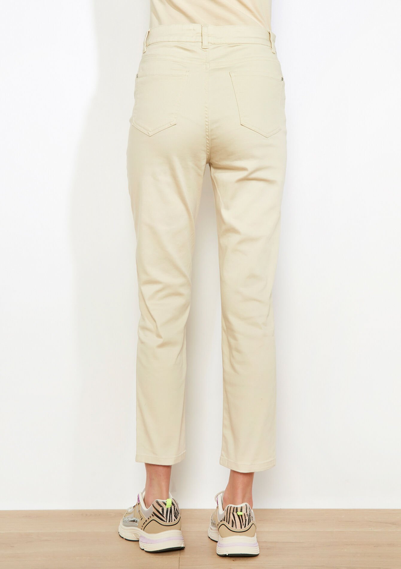 Slim enkellange broek, Slim enkellange broek - LT BEIGE - 06004656_2527