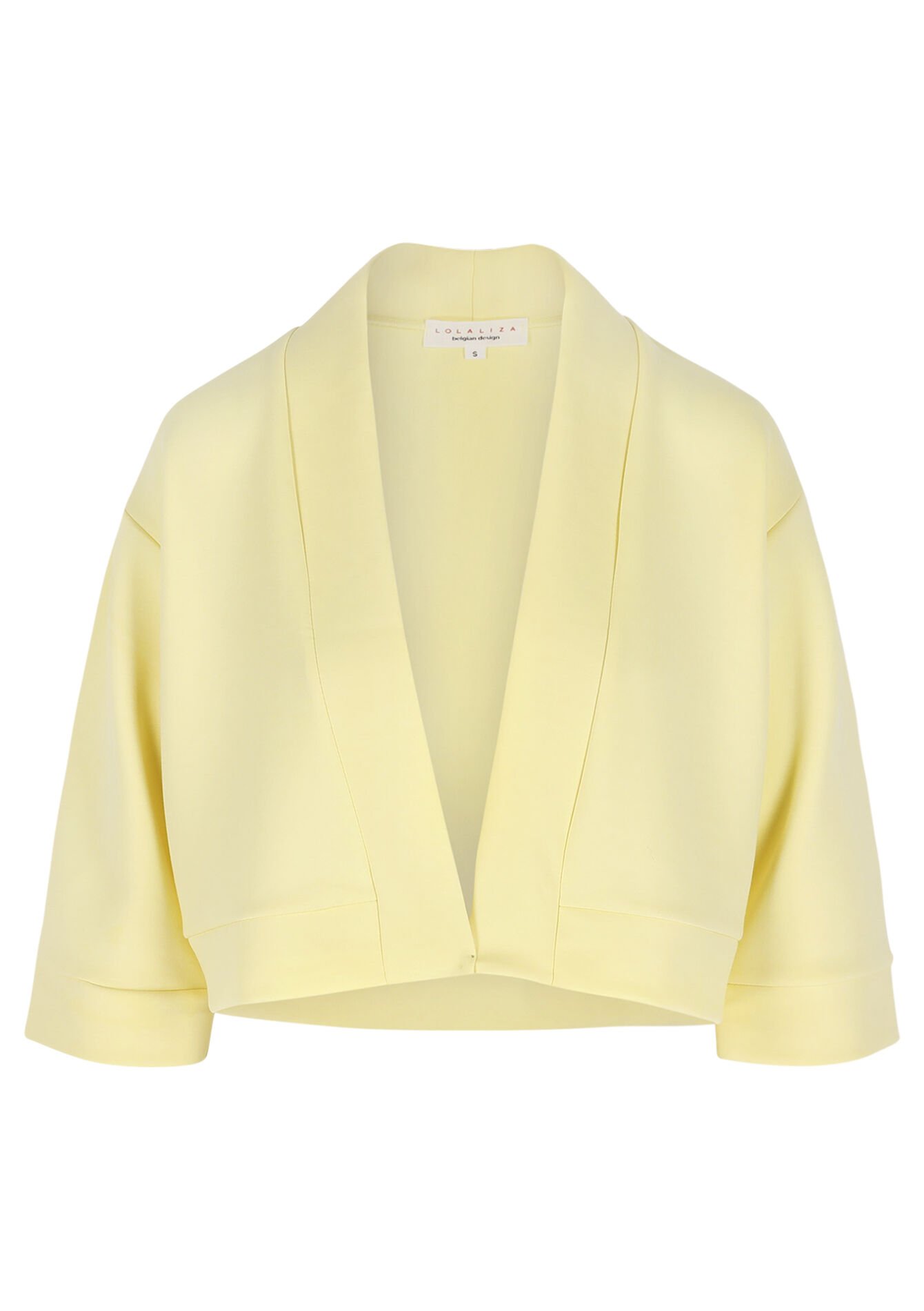 Veste structurée - YELLOW PASTEL - 09001529_5004